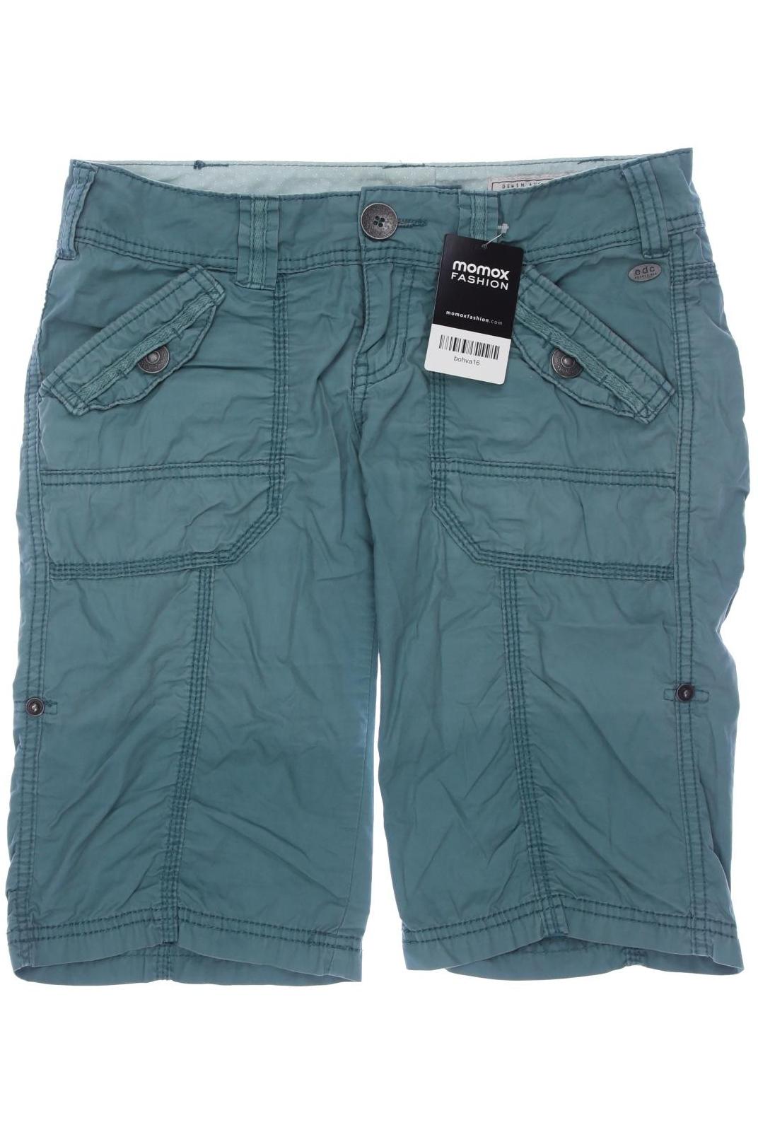

edc by Esprit Damen Shorts, türkis, Gr. 34