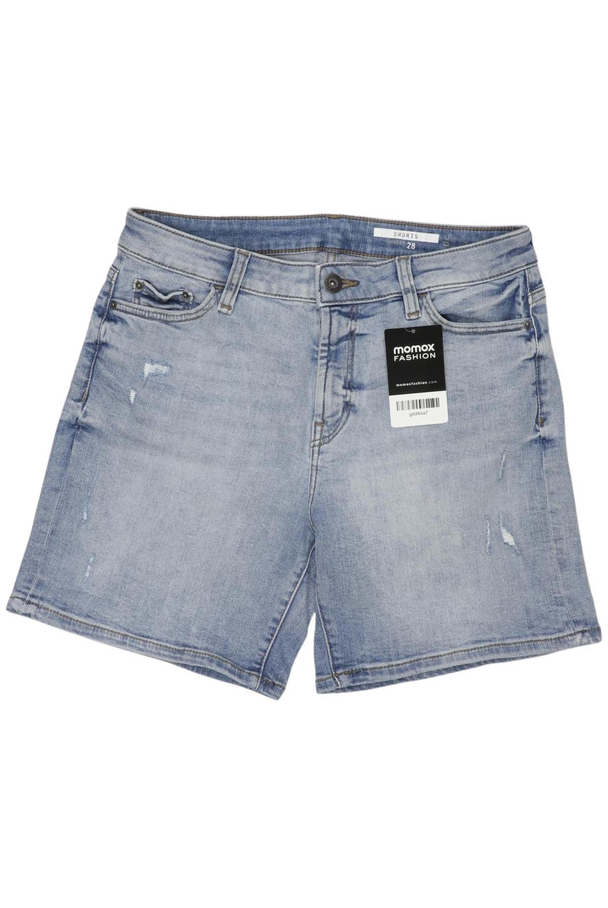 

edc by Esprit Damen Shorts, blau, Gr. 28