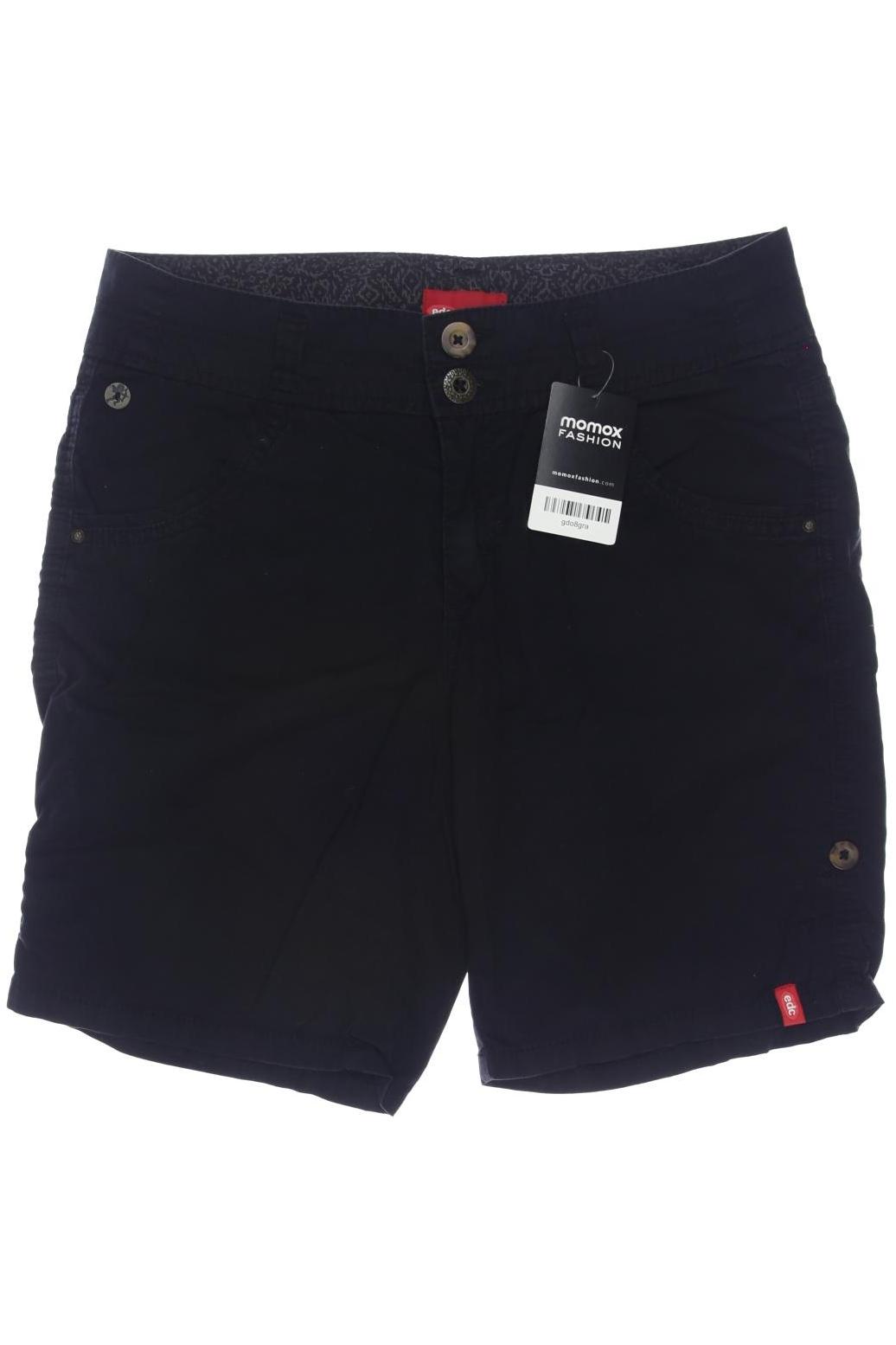 

edc by Esprit Damen Shorts, schwarz, Gr. 36