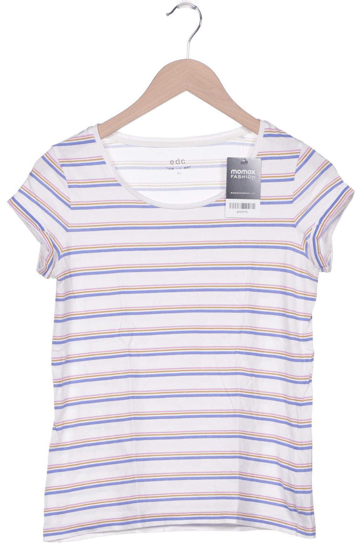 

edc by Esprit Damen T-Shirt, weiß