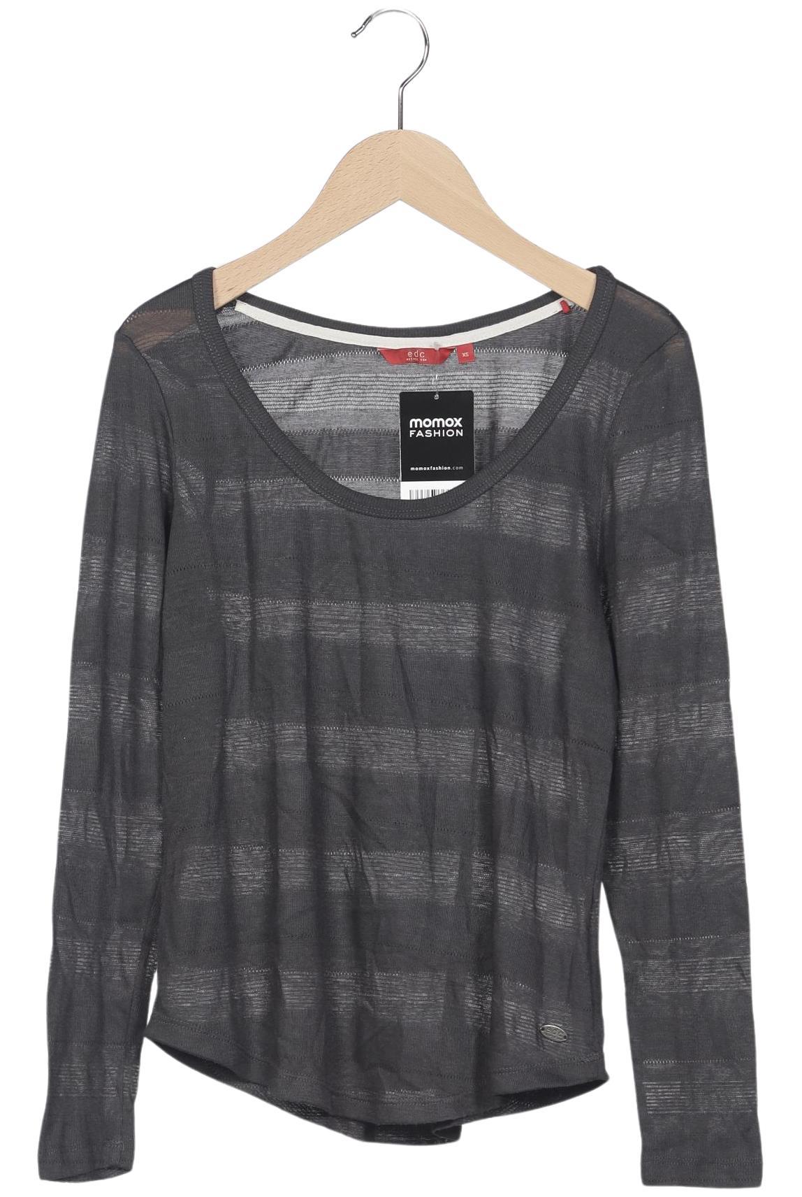 

edc by Esprit Damen Pullover, grau, Gr. 34