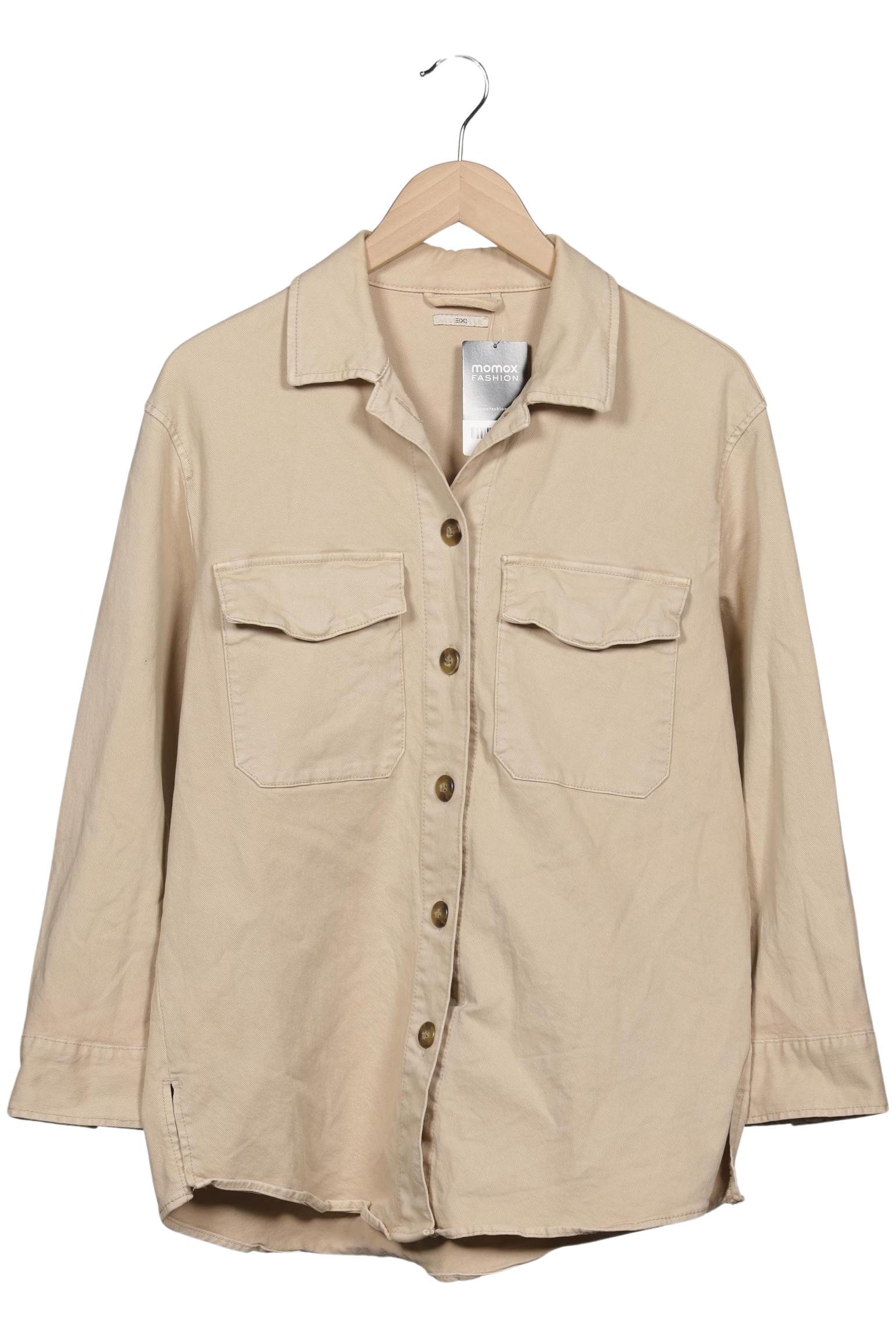 

edc by Esprit Damen Jacke, beige, Gr. 36