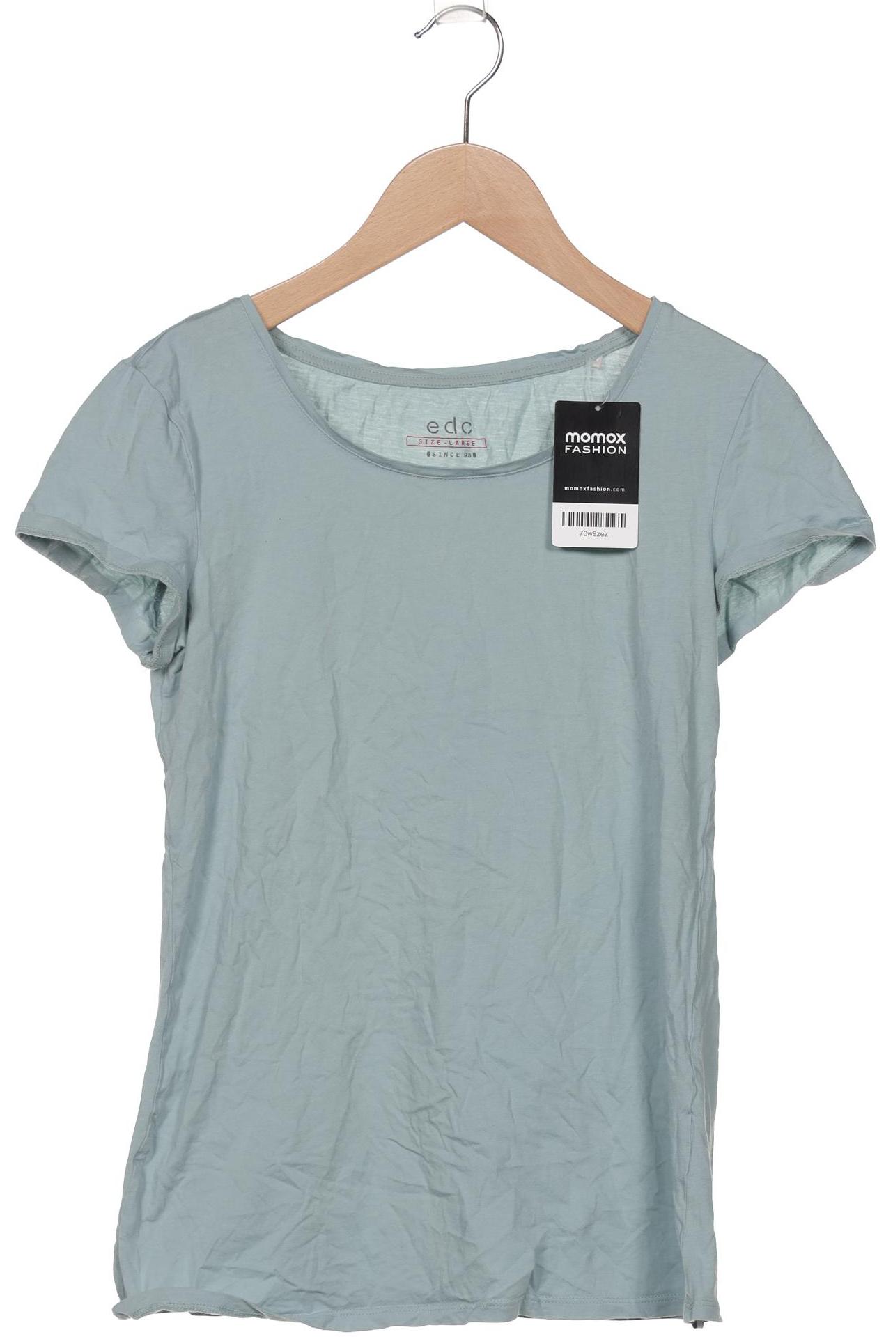 

edc by Esprit Damen T-Shirt, türkis, Gr. 42
