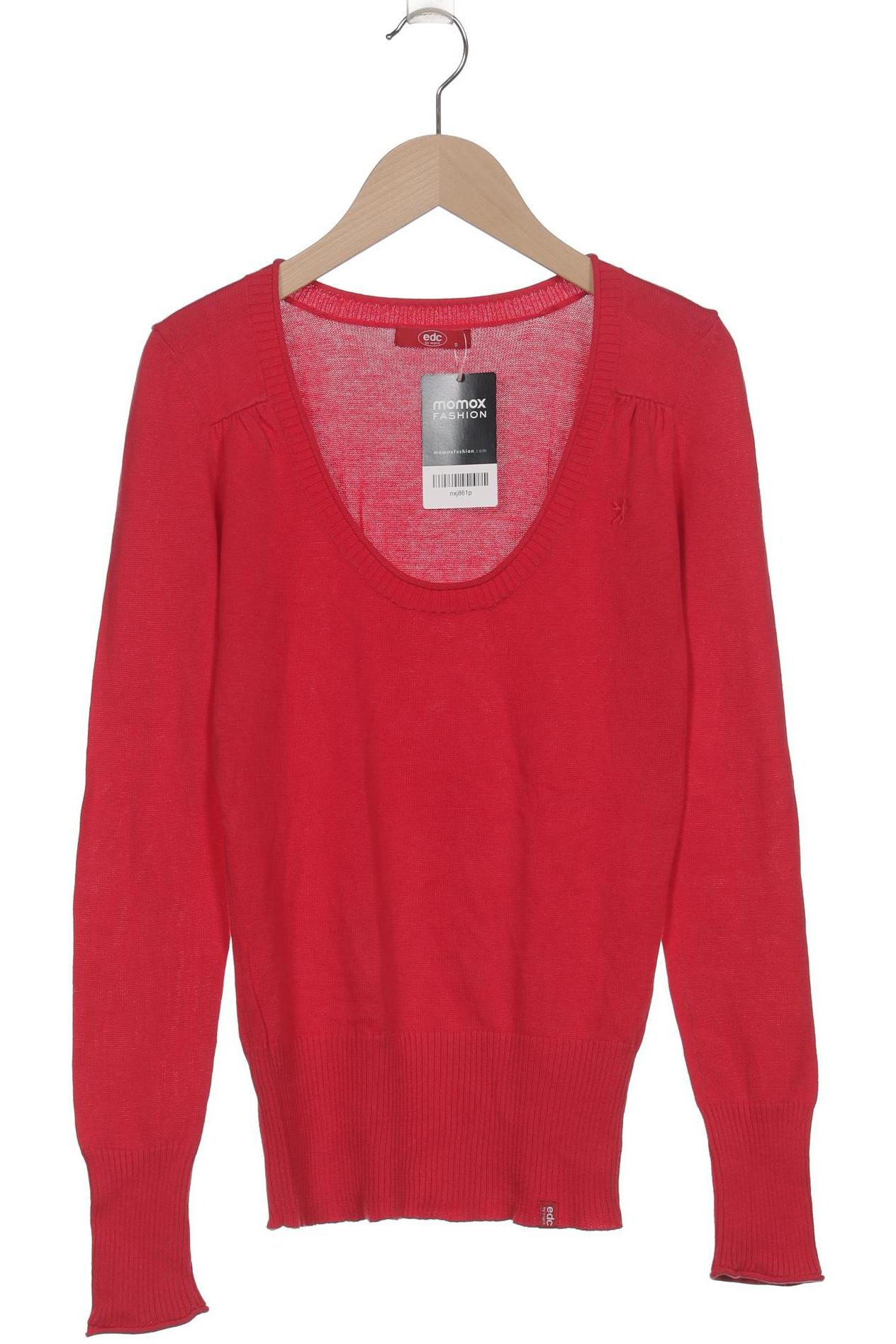 

edc by Esprit Damen Pullover, rot, Gr. 36