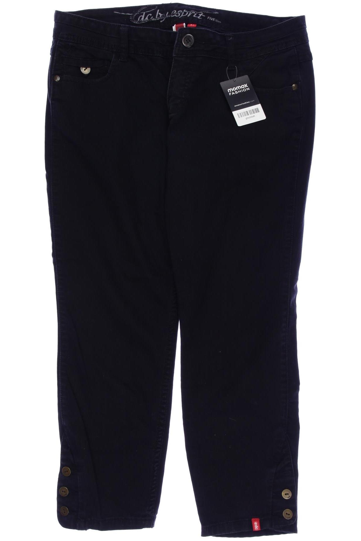 

edc by Esprit Damen Jeans, schwarz, Gr. 44
