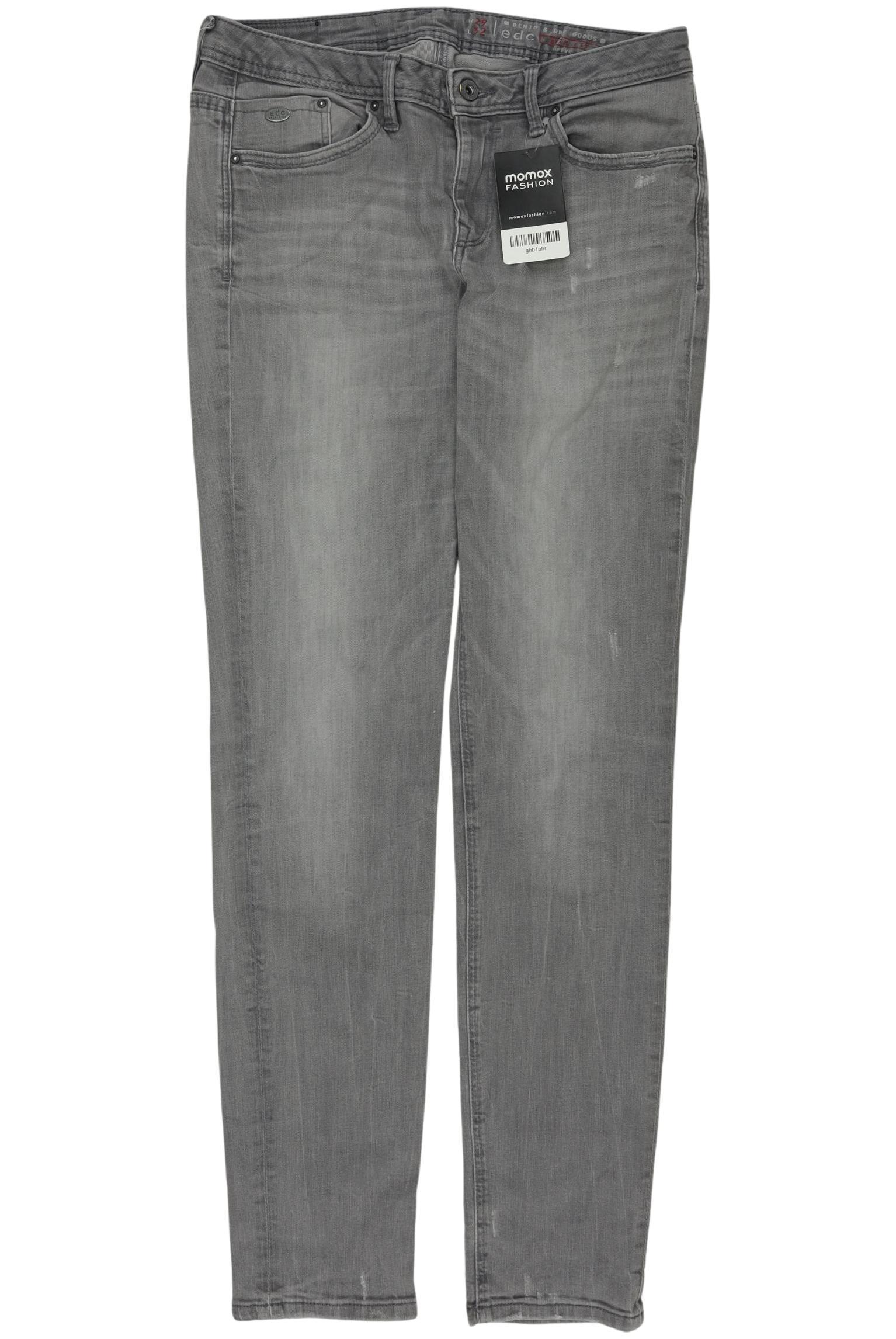 

edc by Esprit Damen Jeans, grau, Gr. 29