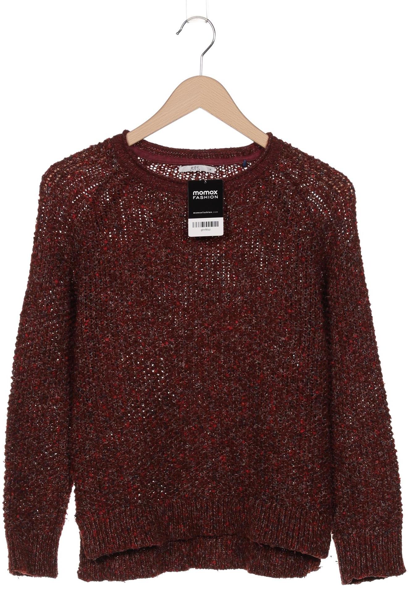 

edc by Esprit Damen Pullover, bordeaux, Gr. 38