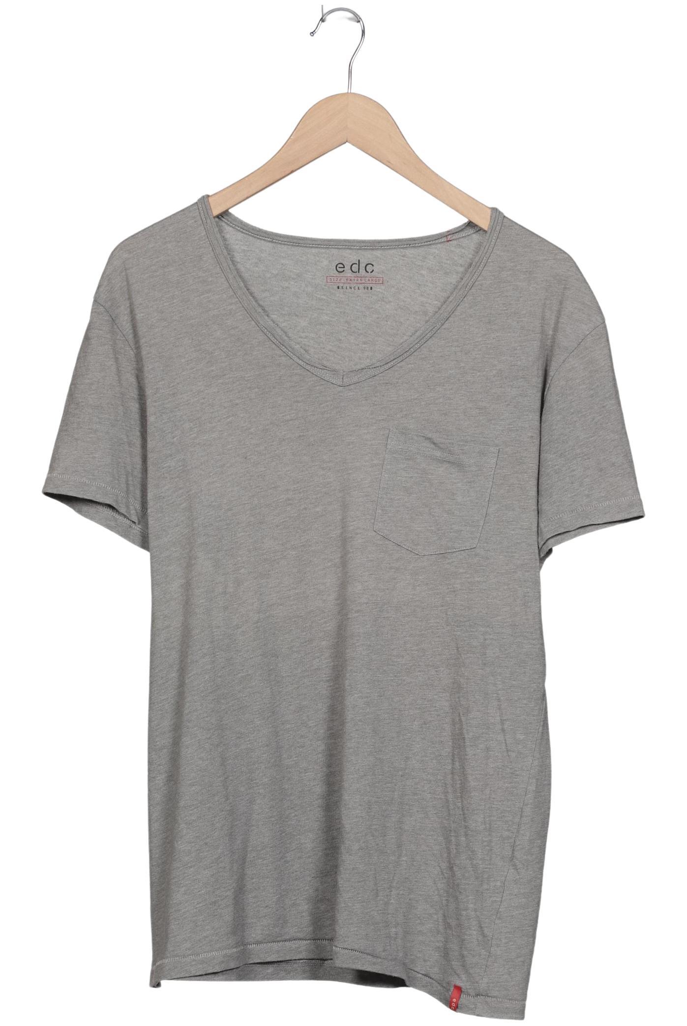 Thumbnail - edc by Esprit Herren T-Shirt, grau, Gr. 54