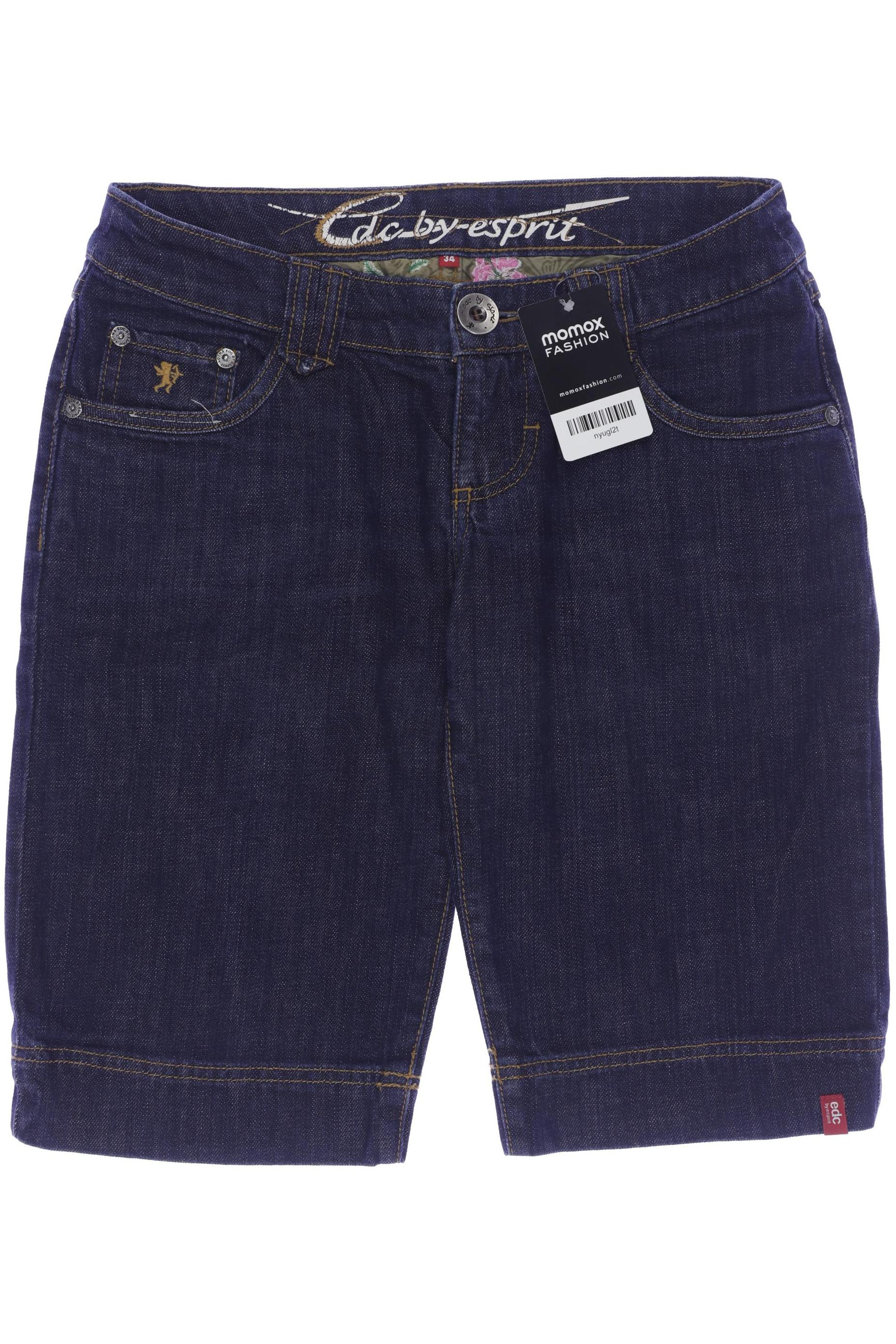 

edc by Esprit Damen Shorts, marineblau, Gr. 34