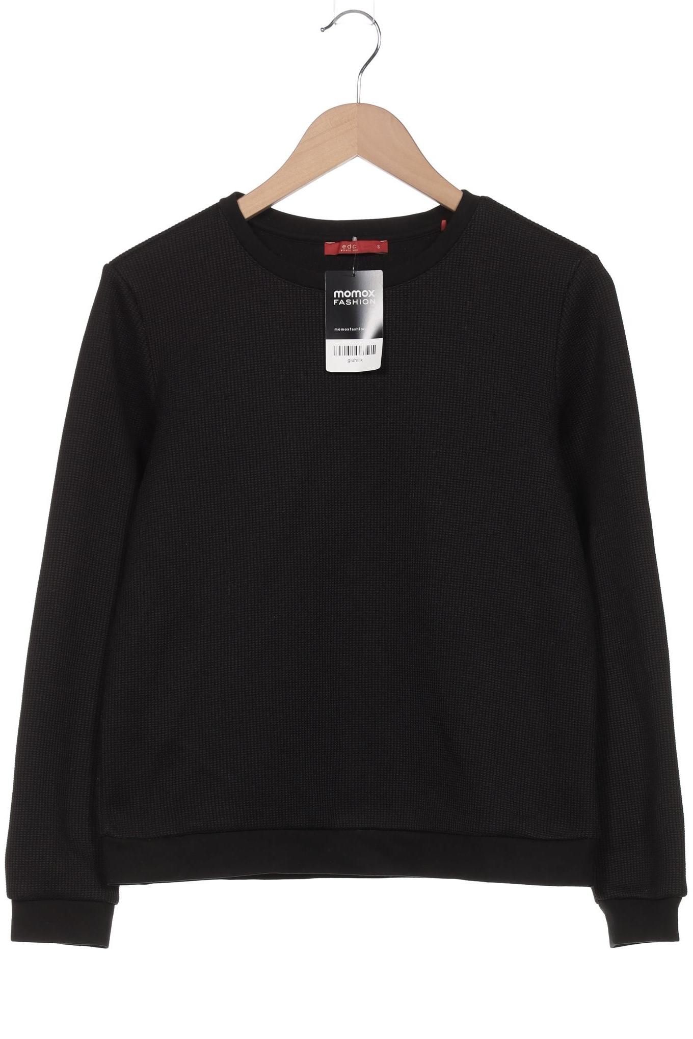

edc by Esprit Damen Pullover, schwarz, Gr. 36