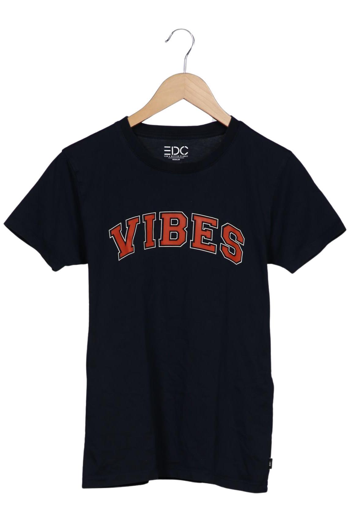 Thumbnail - edc by Esprit Herren T-Shirt, marineblau, Gr. 44