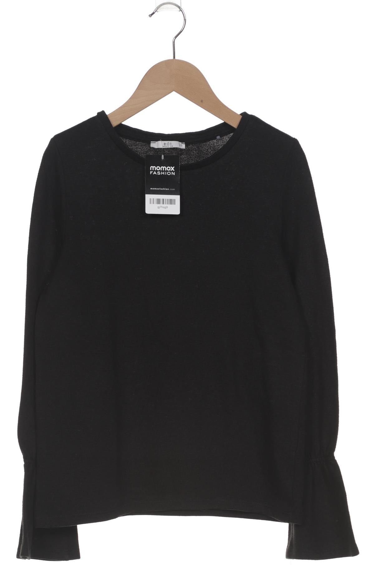 

edc by Esprit Damen Pullover, schwarz, Gr. 34