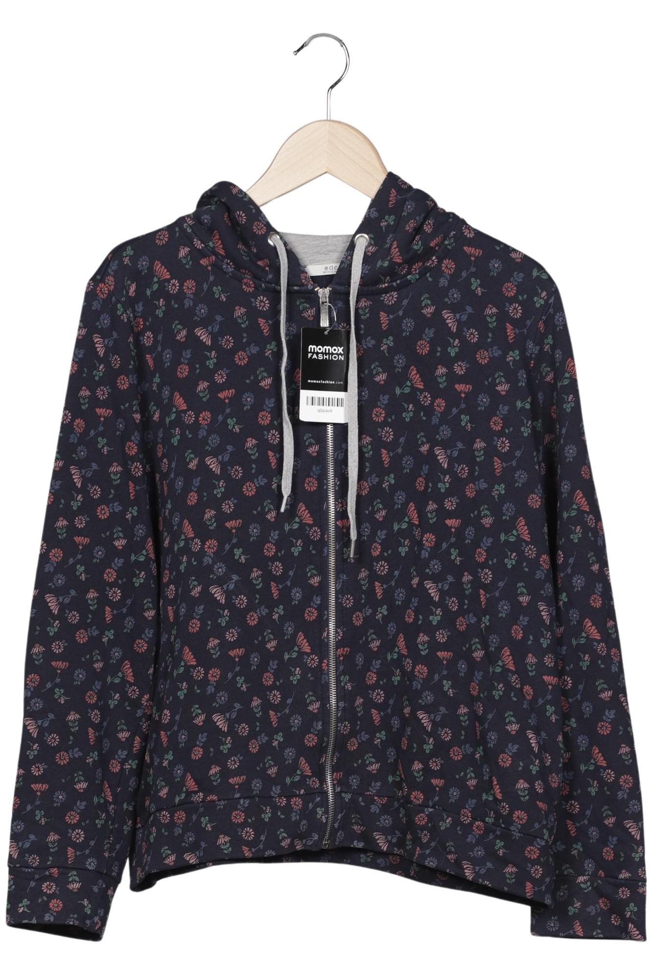 

edc by Esprit Damen Kapuzenpullover, marineblau, Gr. 44