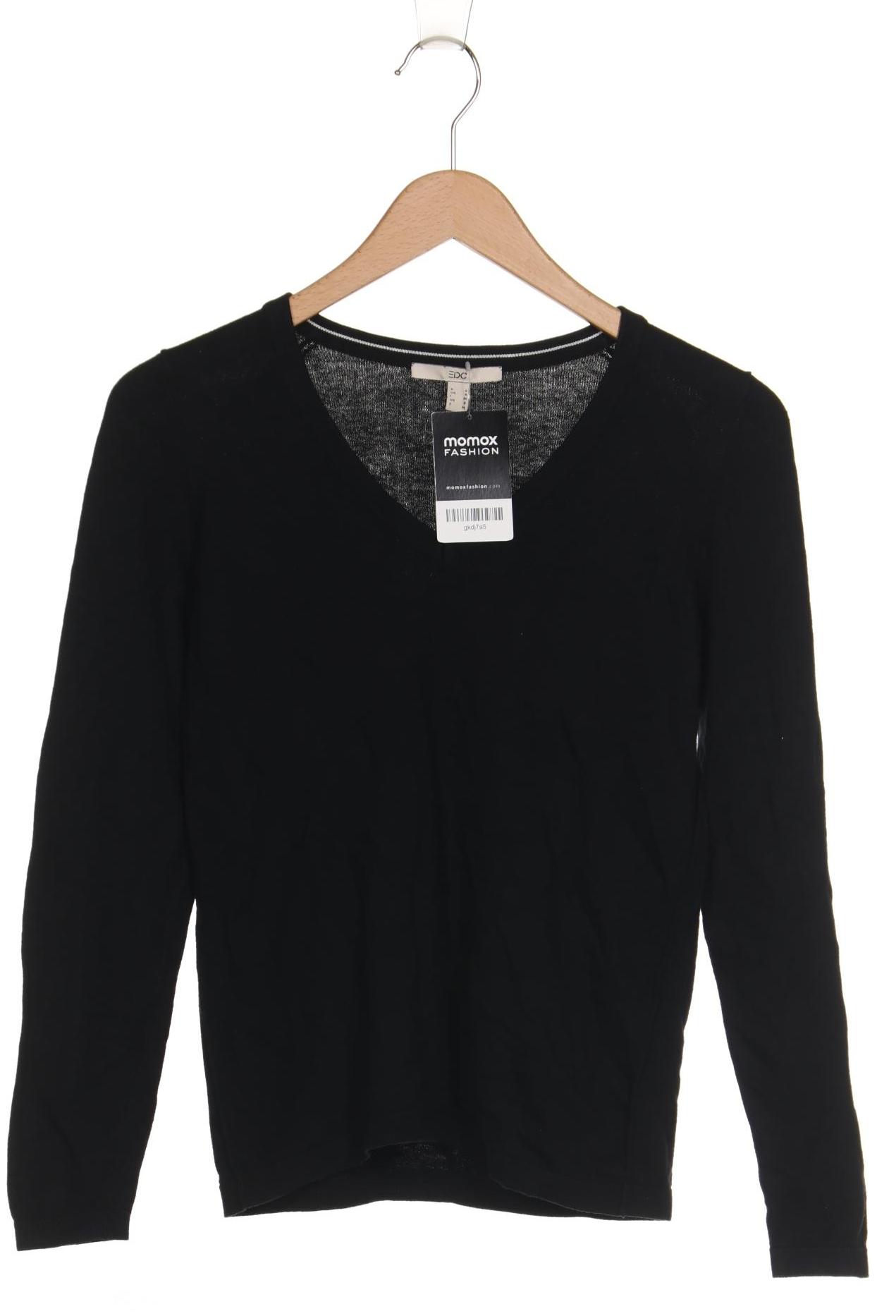 

edc by Esprit Damen Pullover, schwarz, Gr. 36