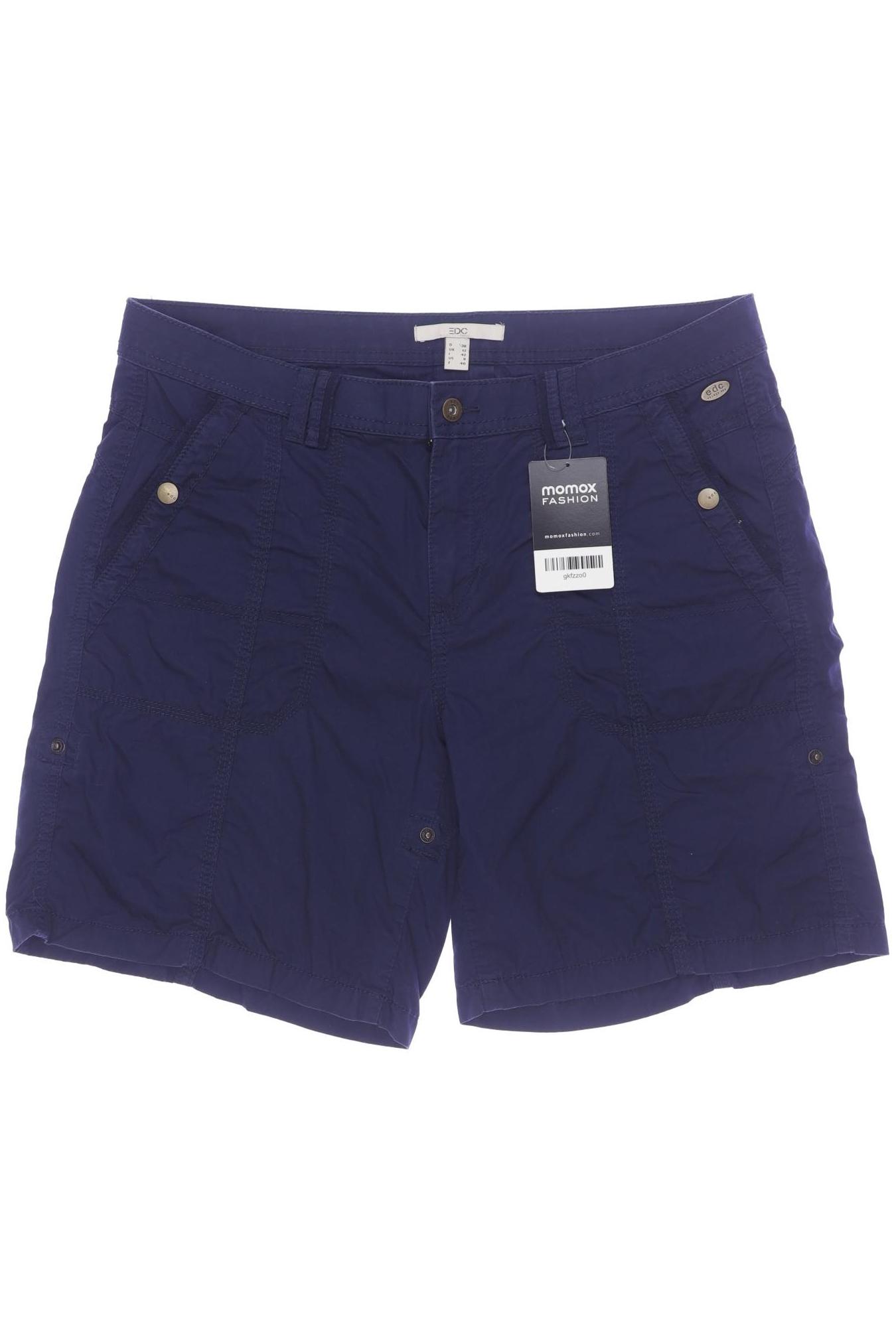 

edc by Esprit Damen Shorts, marineblau, Gr. 38
