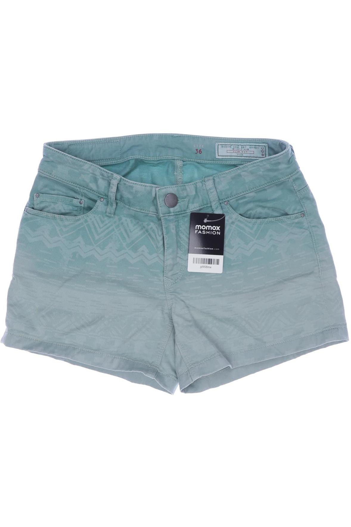 

edc by Esprit Damen Shorts, türkis, Gr. 36