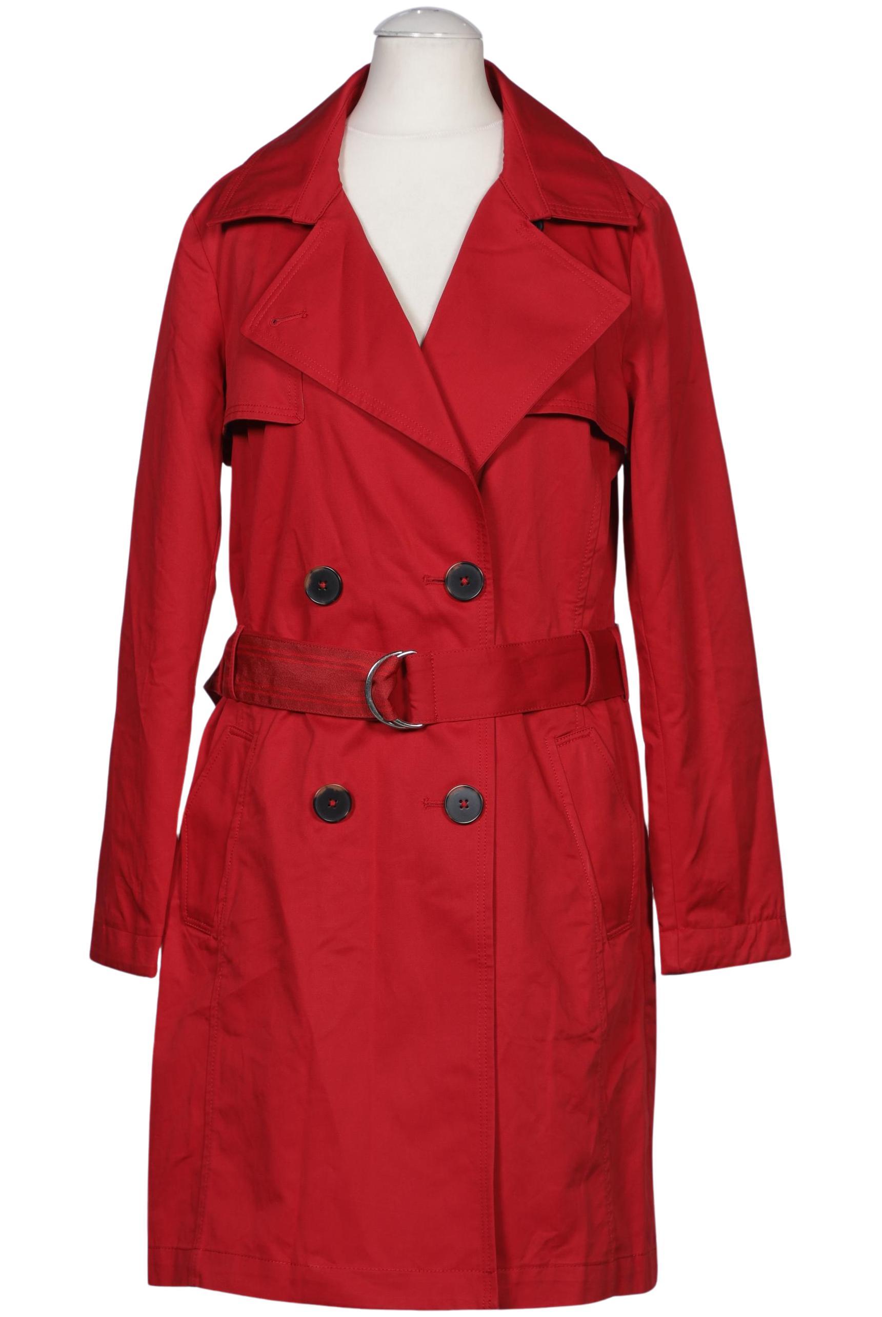 

edc by Esprit Damen Mantel, rot, Gr. 34