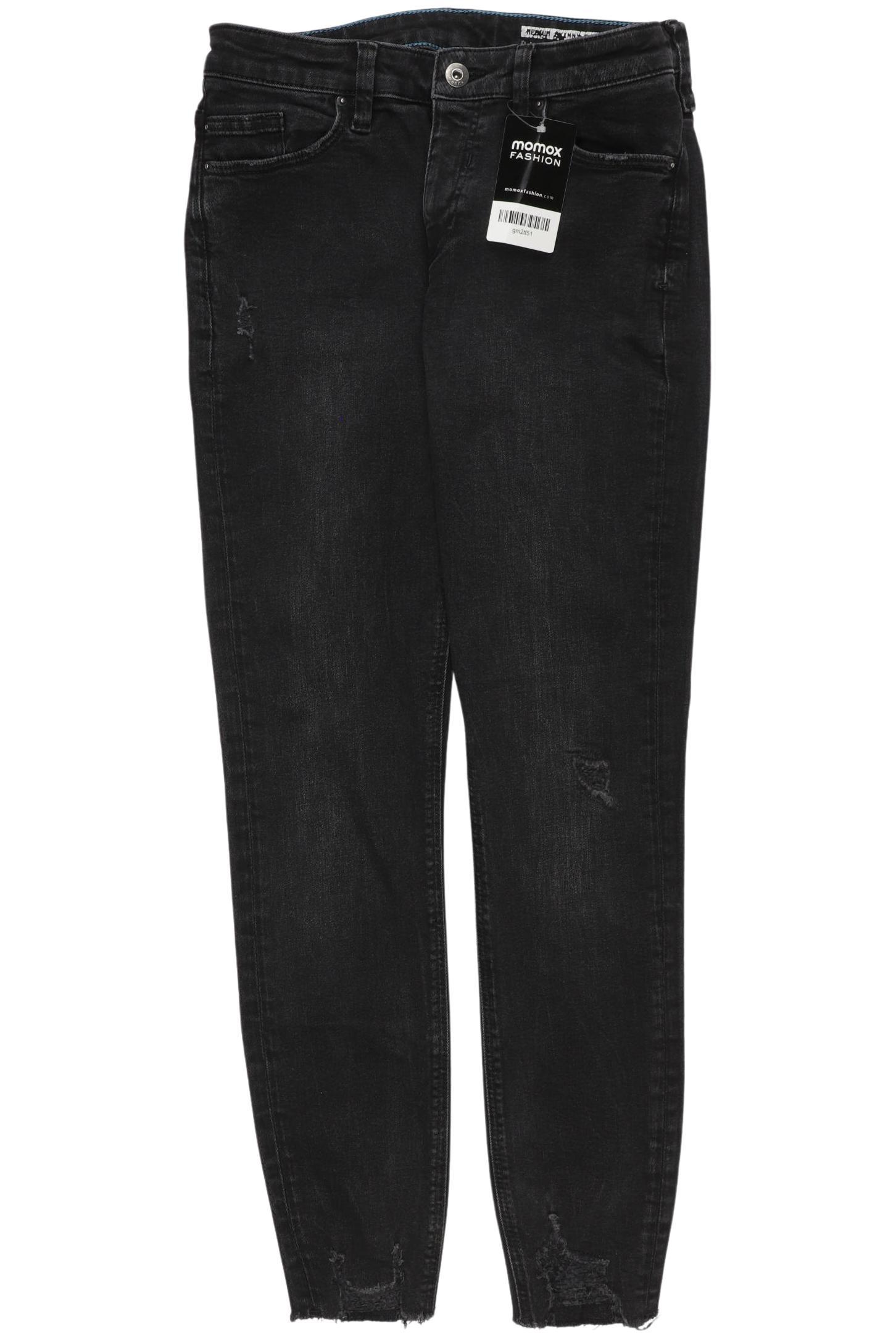 

edc by Esprit Damen Jeans, schwarz, Gr. 28