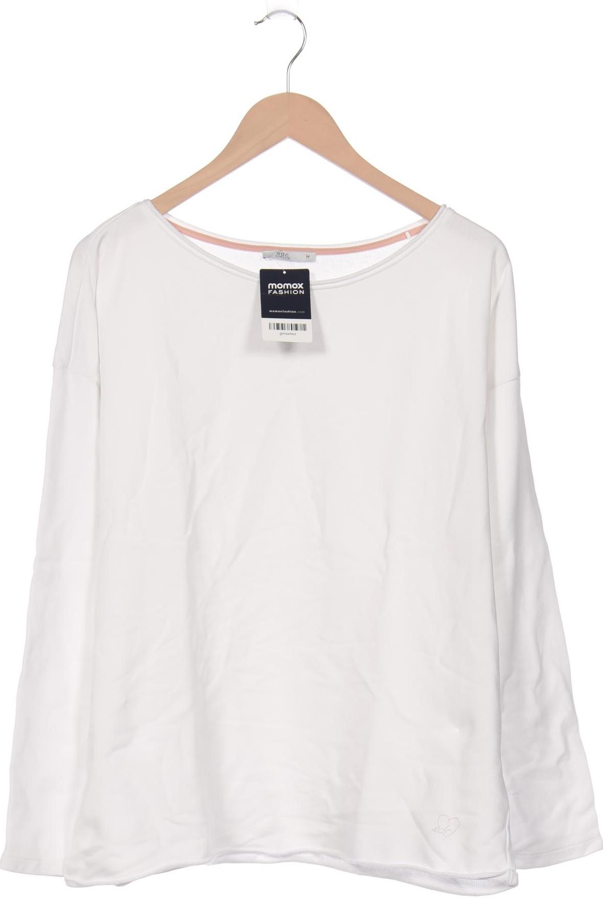 

edc by Esprit Damen Sweatshirt, weiß, Gr. 38