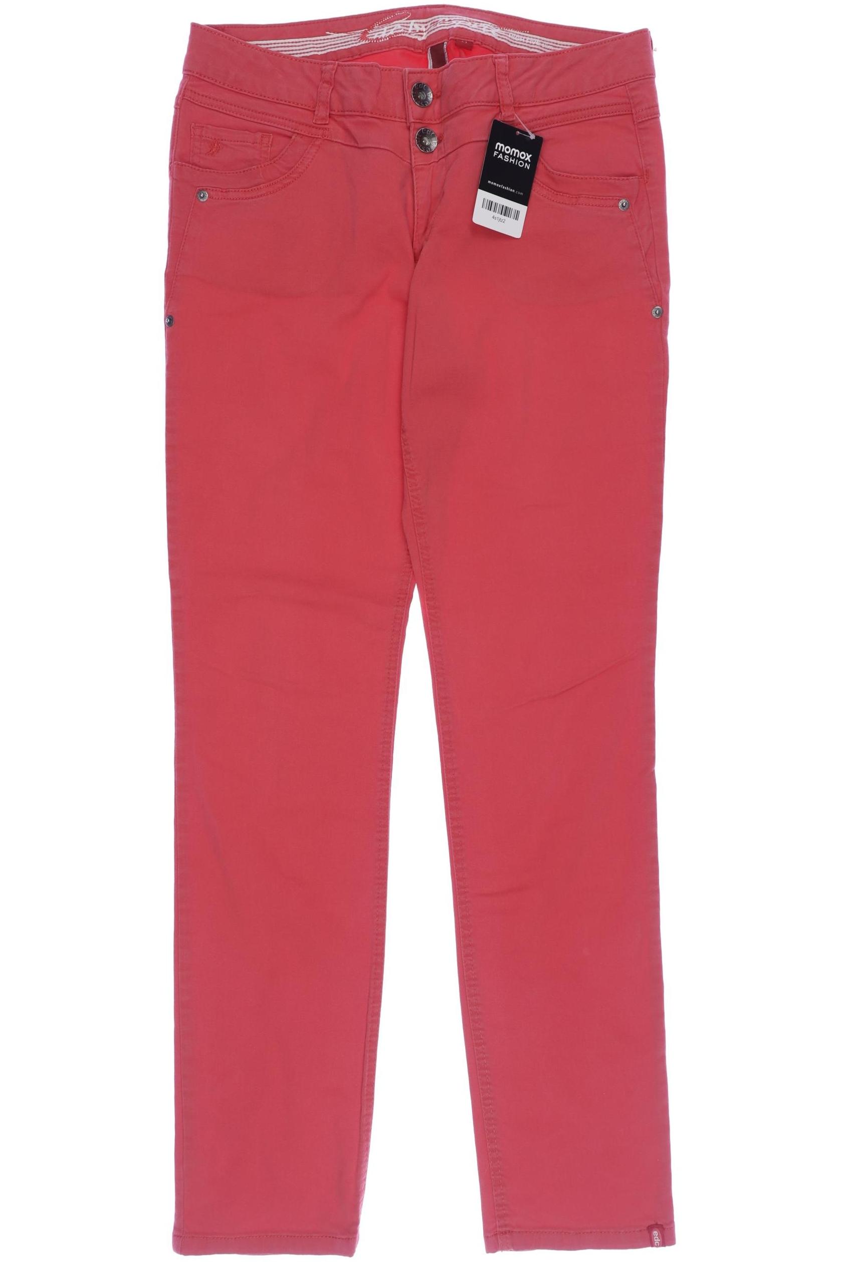 

edc by Esprit Damen Jeans, rot, Gr. 42