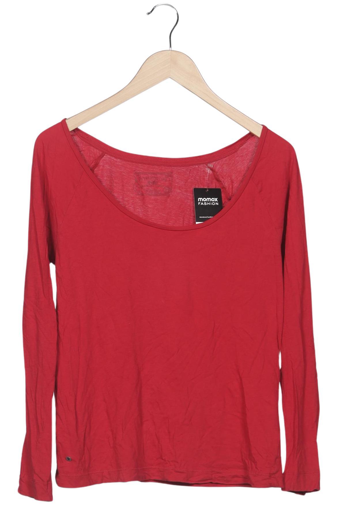 

edc by Esprit Damen Langarmshirt, rot, Gr. 34