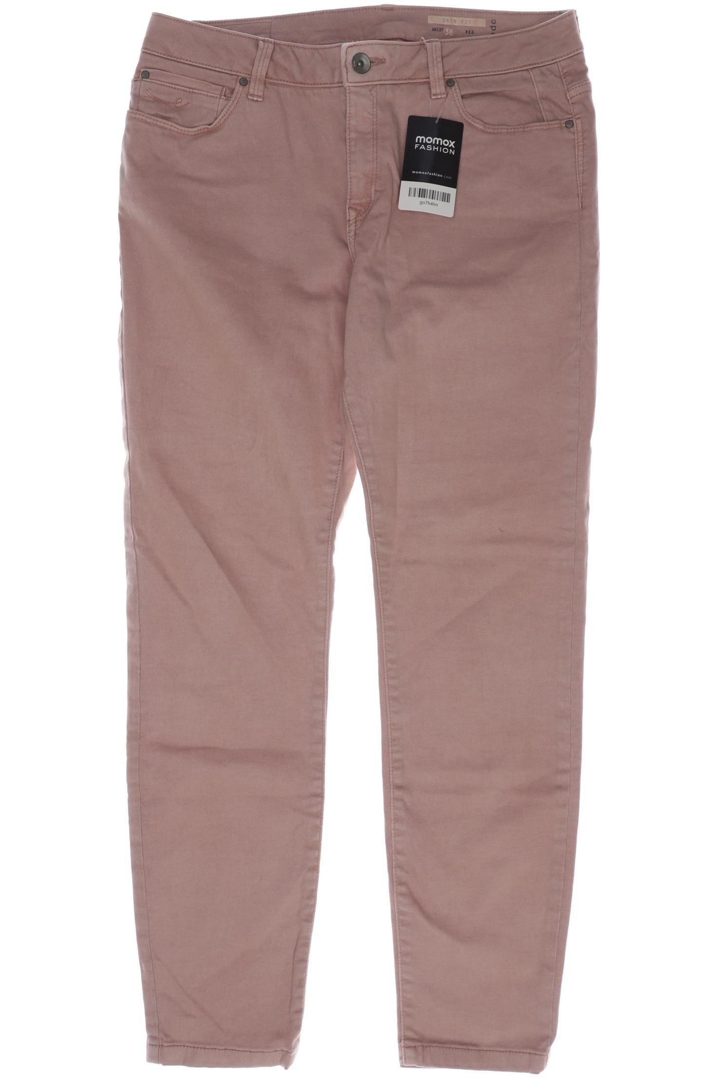 

edc by Esprit Damen Stoffhose, pink, Gr. 38