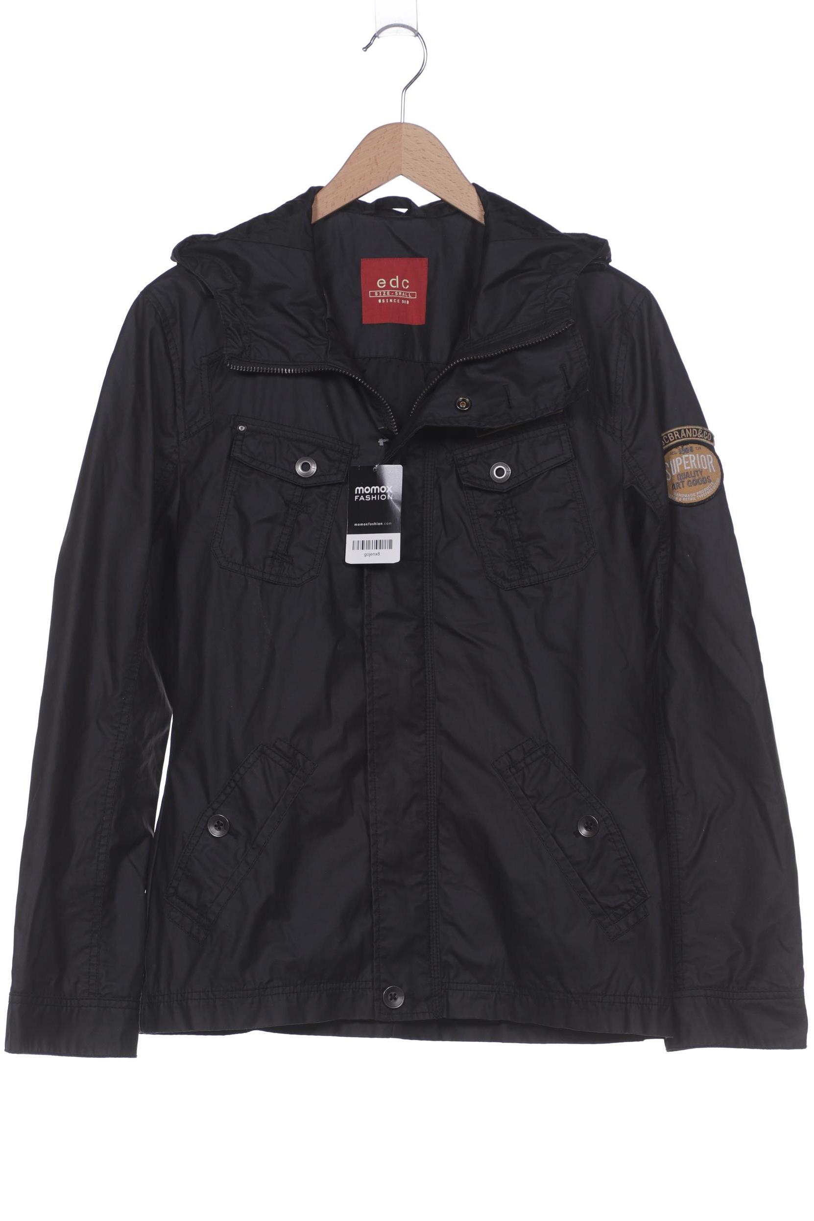 

edc by Esprit Herren Jacke, schwarz, Gr. 46