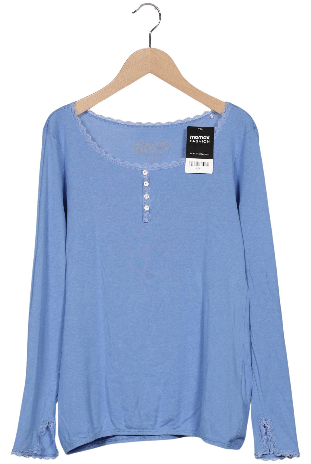 

edc by Esprit Damen Langarmshirt, hellblau, Gr. 42