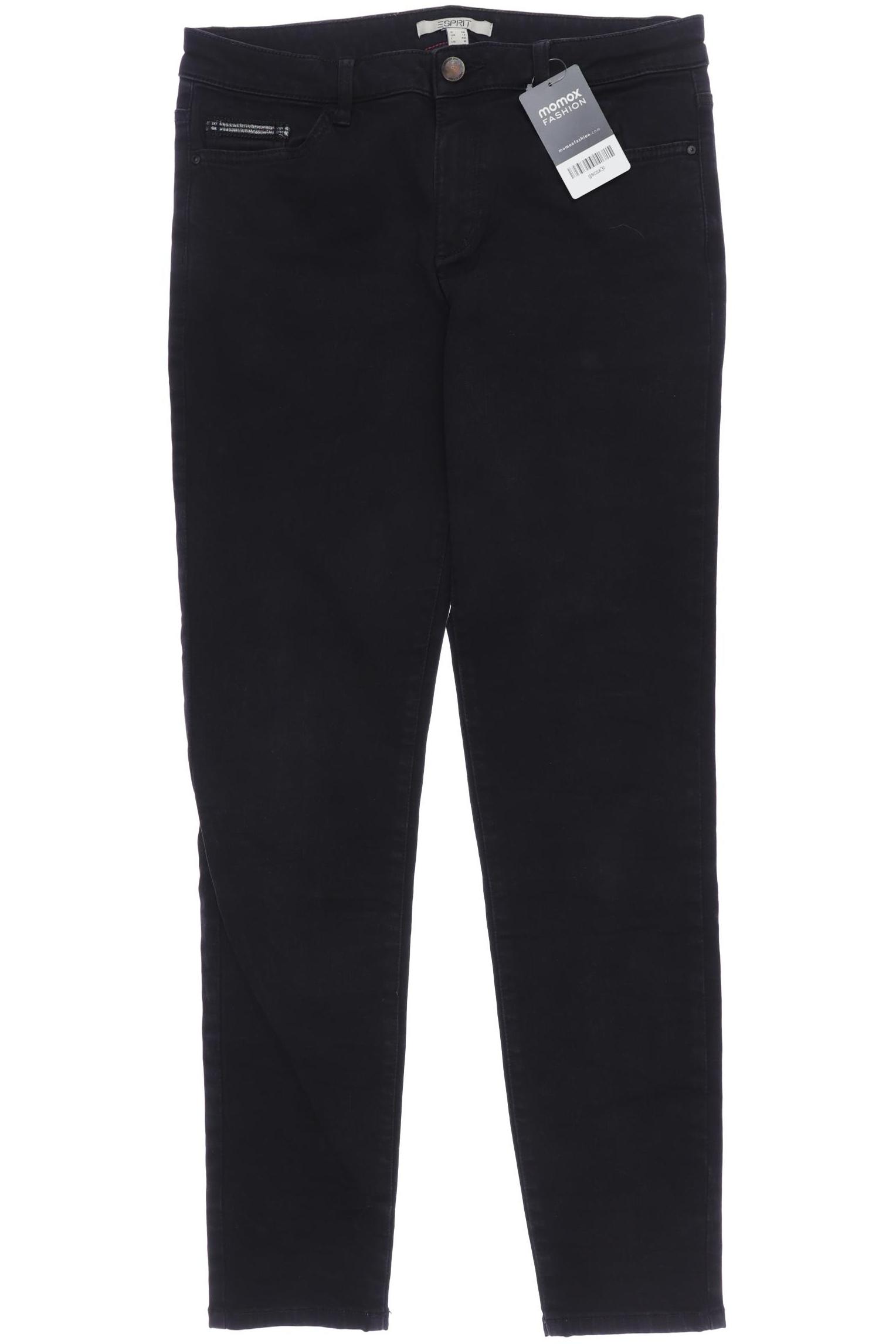 

edc by Esprit Damen Jeans, schwarz, Gr. 38