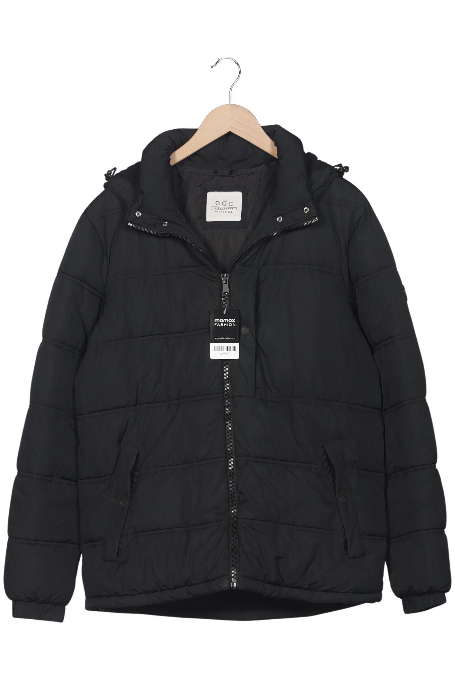 

edc by Esprit Herren Jacke, schwarz, Gr. 52