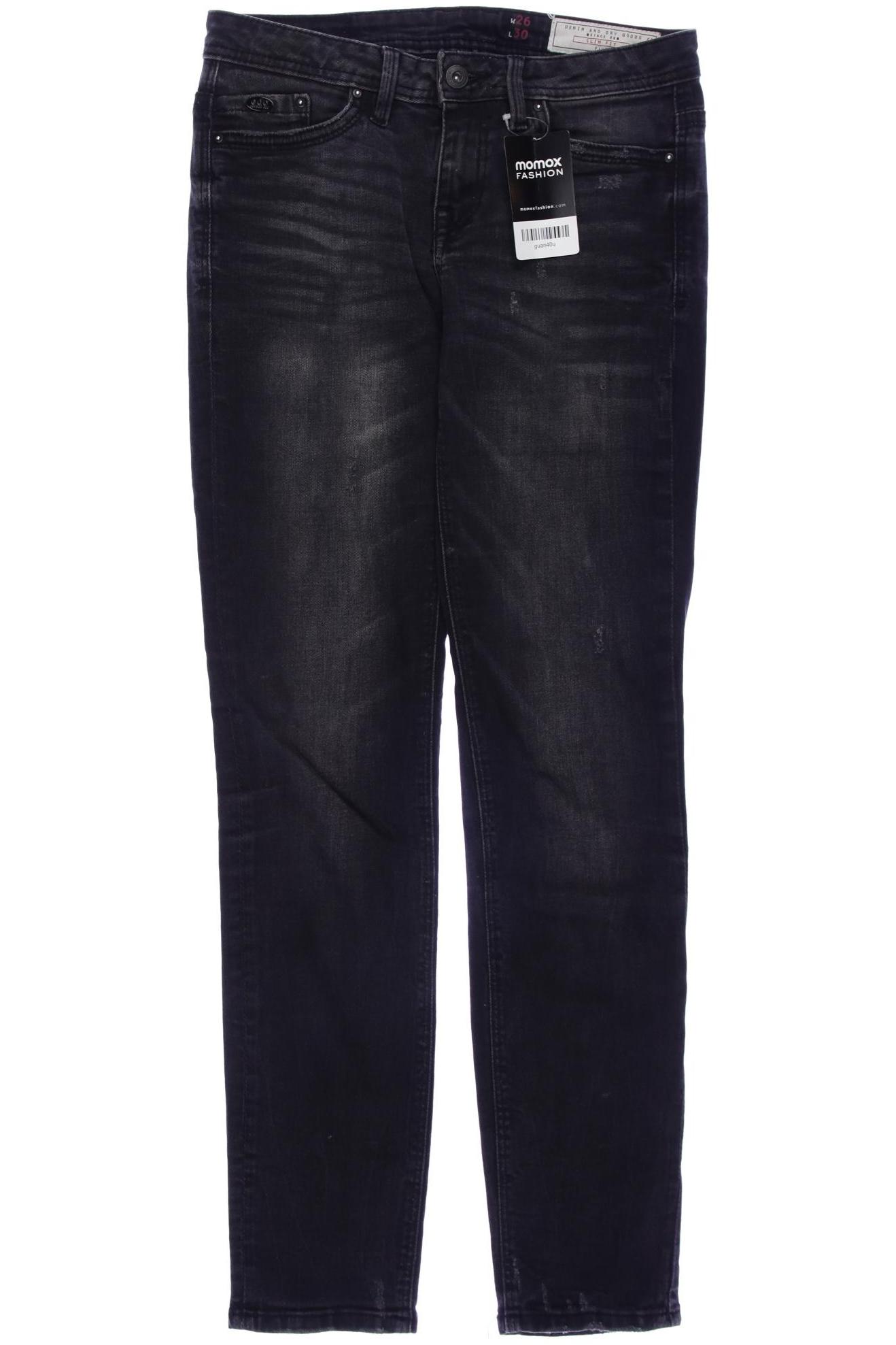 

edc by Esprit Damen Jeans, grau, Gr. 26