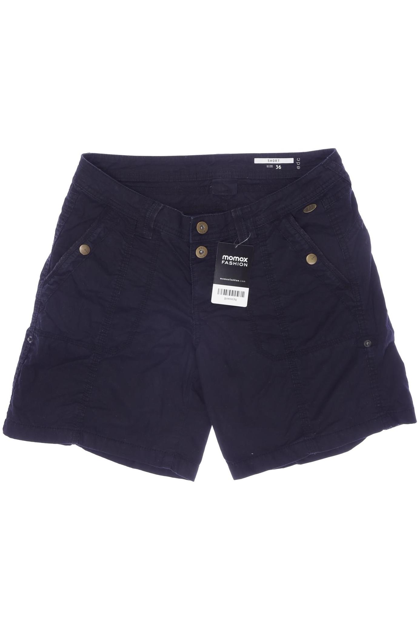 

edc by Esprit Damen Shorts, marineblau, Gr. 36