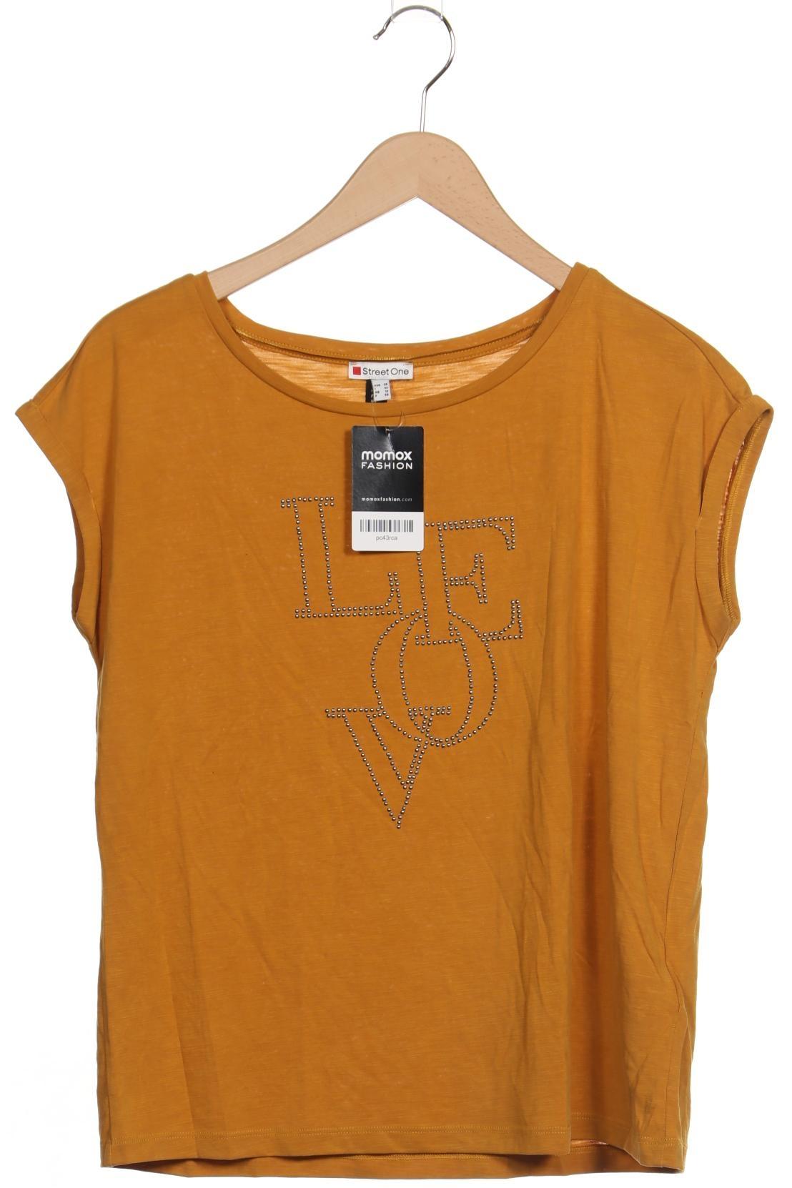 

edc by Esprit Damen T-Shirt, marineblau, Gr. 36