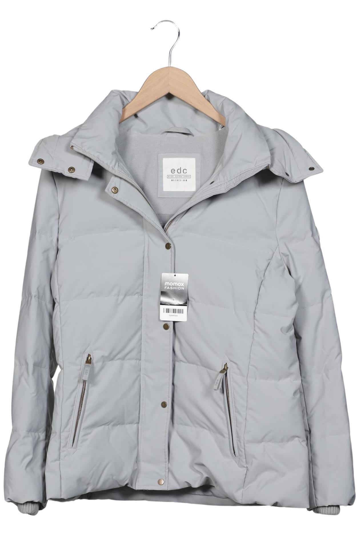 

edc by Esprit Damen Jacke, grau, Gr. 44