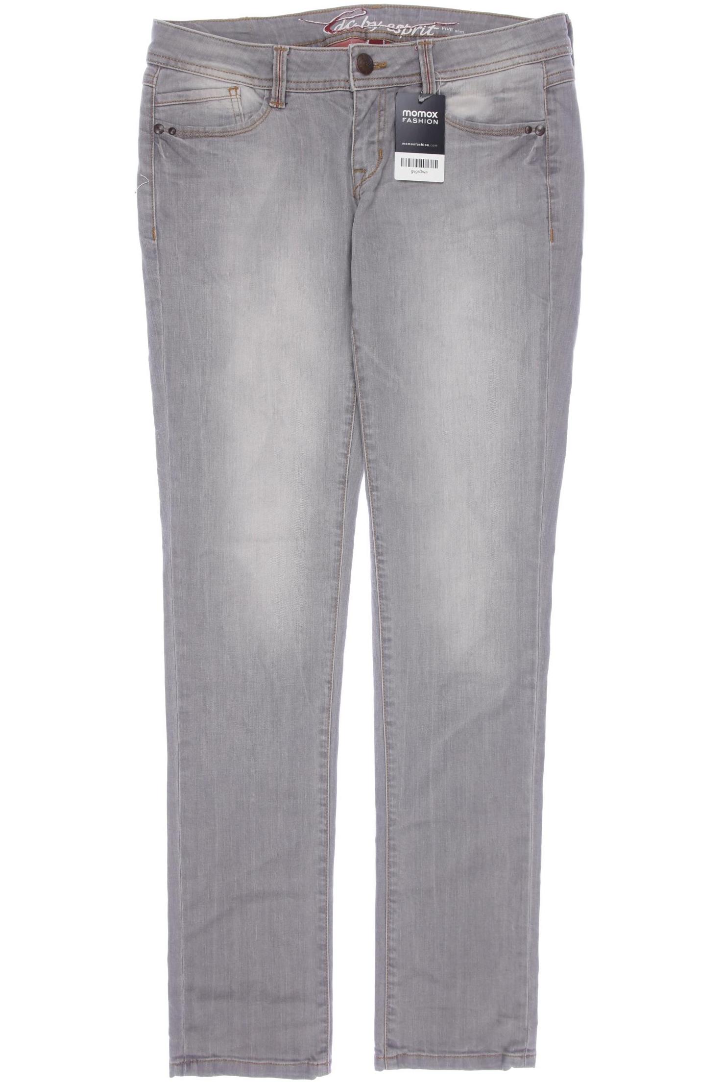 

edc by Esprit Damen Jeans, grau, Gr. 29