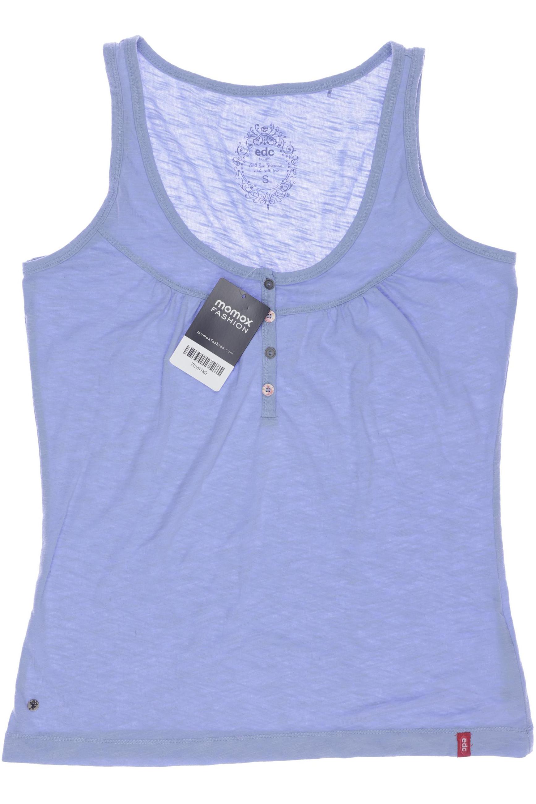 

edc by Esprit Damen Top, blau, Gr. 36
