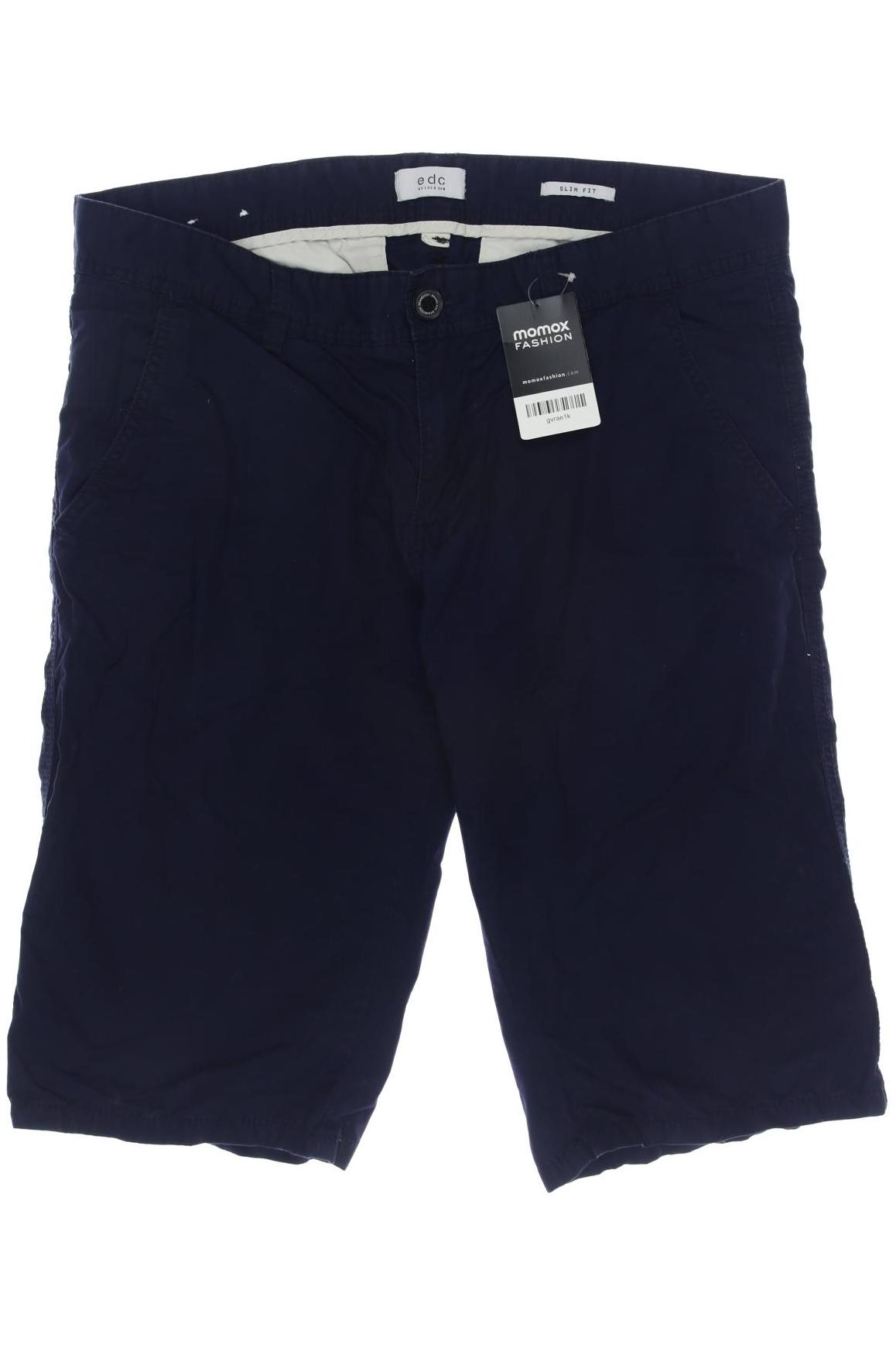 

edc by Esprit Herren Shorts, marineblau, Gr. 34