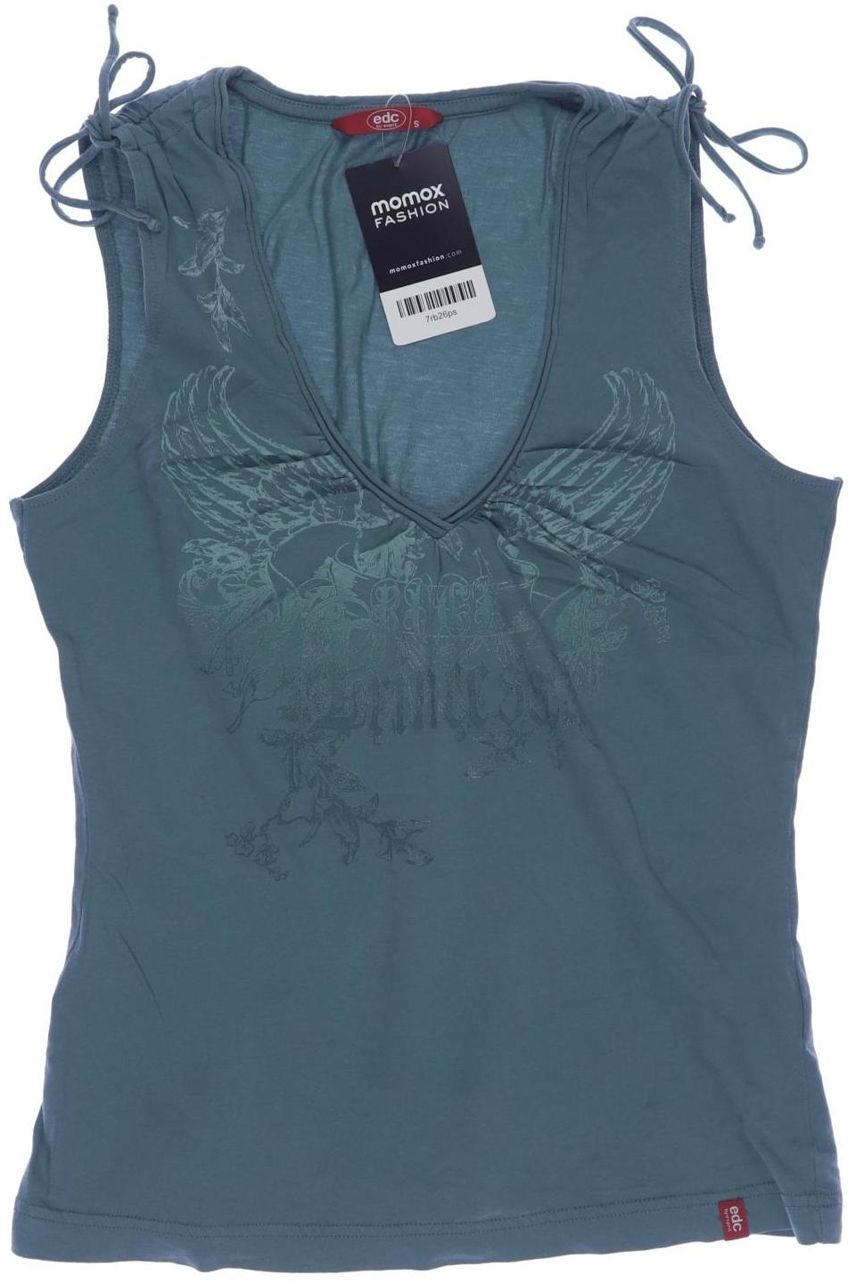 

edc by Esprit Damen Top, grün, Gr. 36