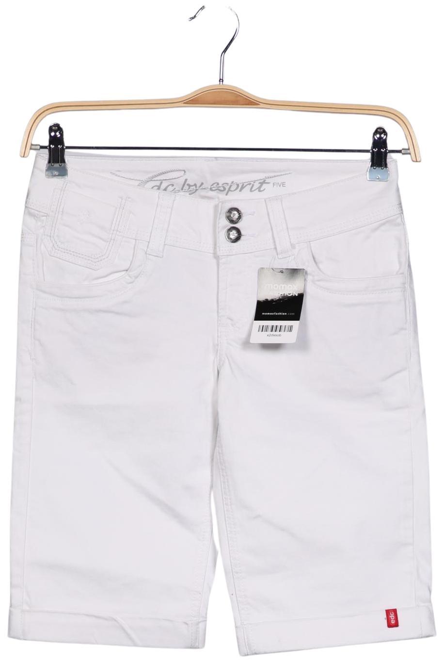 

edc by Esprit Damen Shorts, weiß, Gr. 36