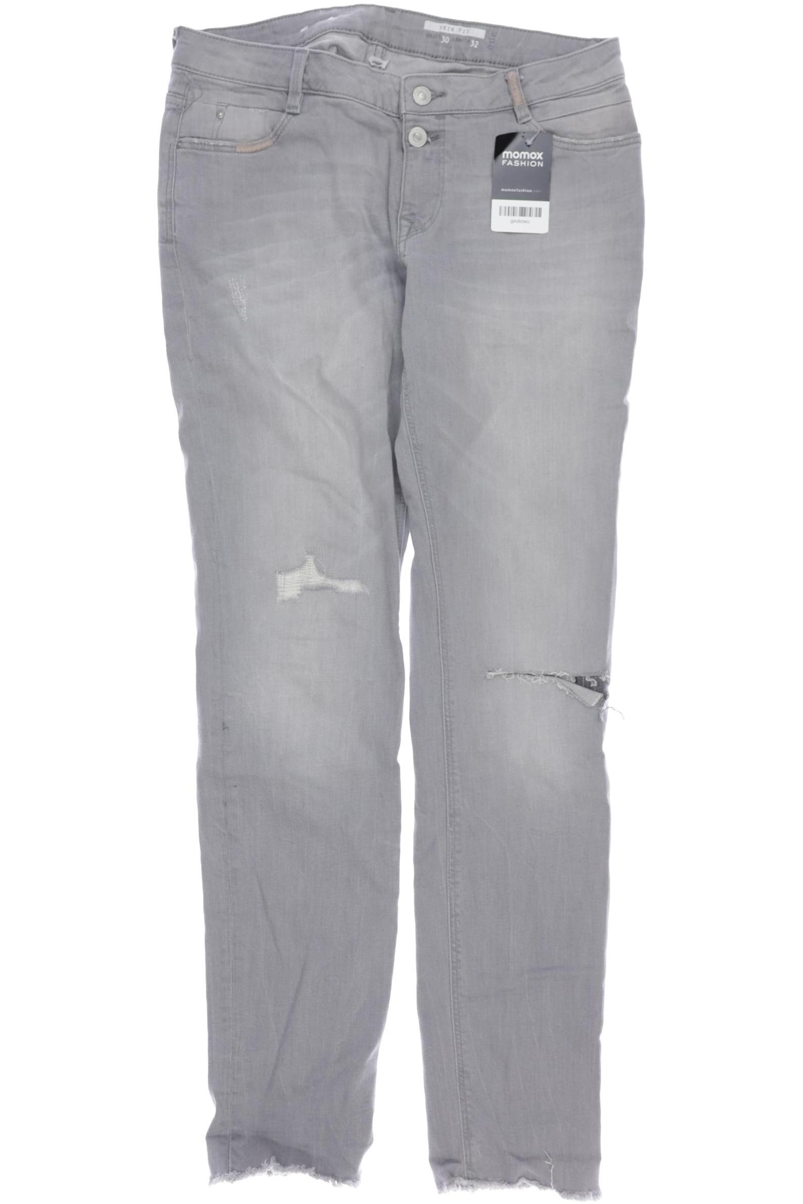 

edc by Esprit Damen Jeans, grau, Gr. 30