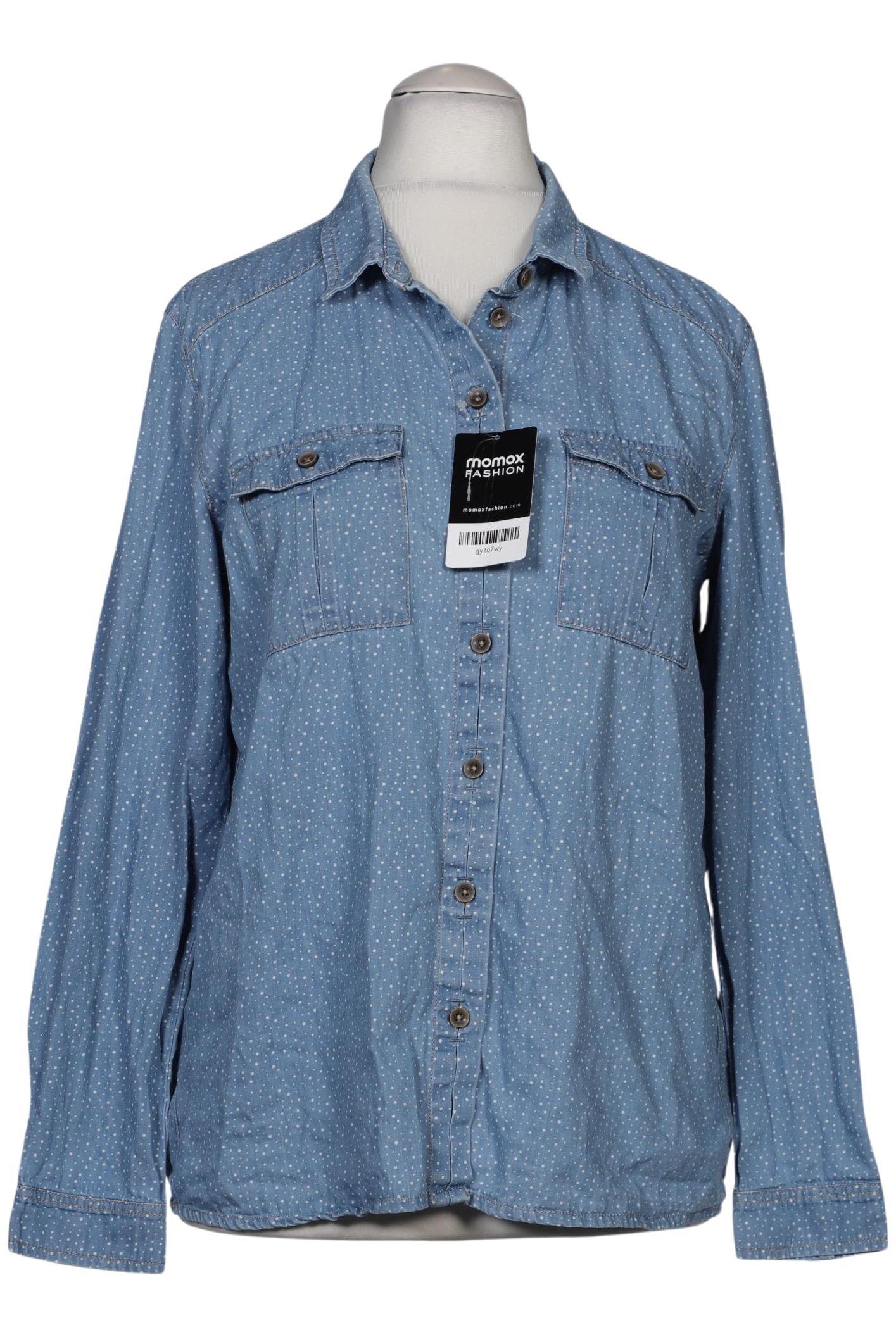 

edc by Esprit Damen Bluse, hellblau, Gr. 38