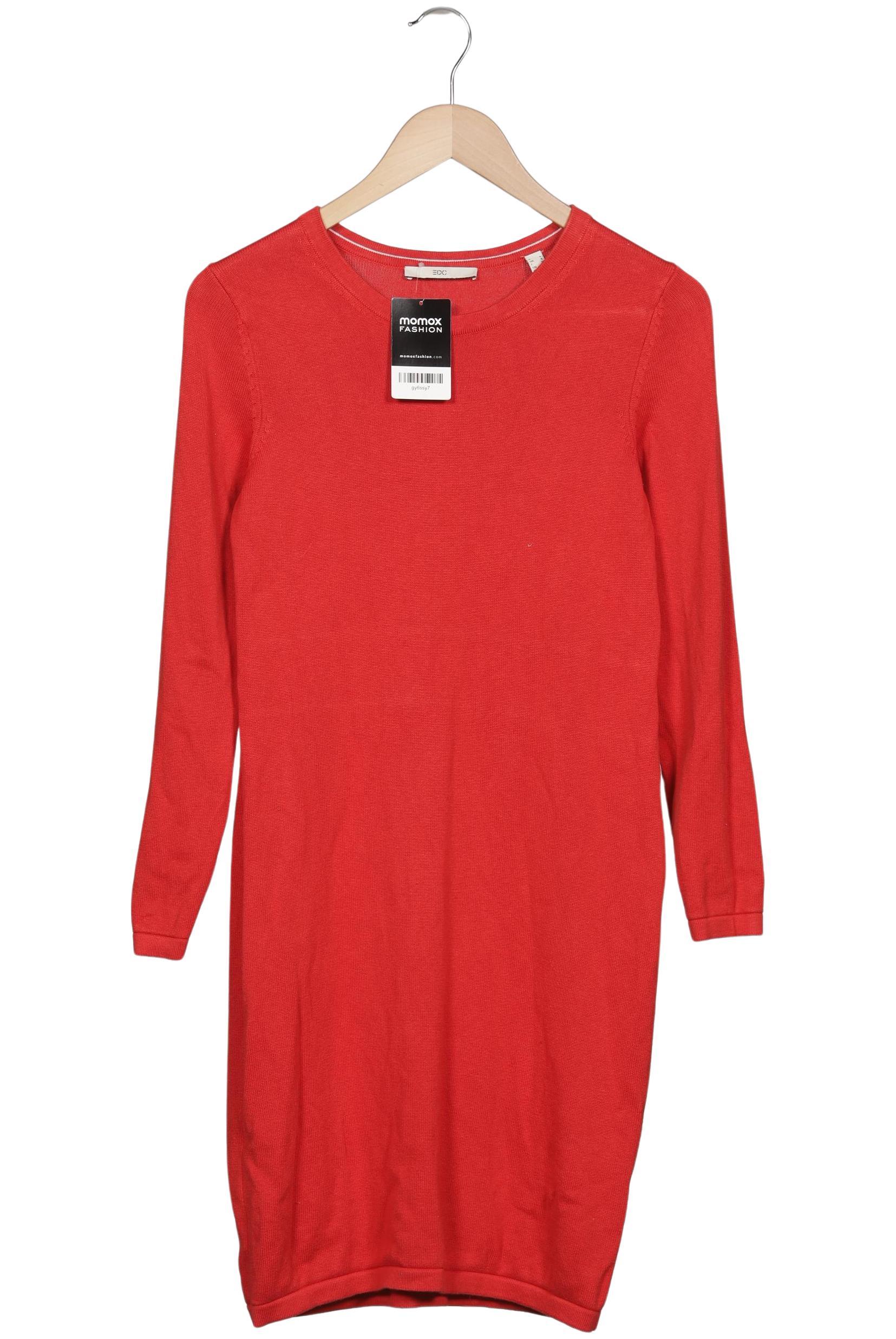 

edc by Esprit Damen Kleid, rot, Gr. 36