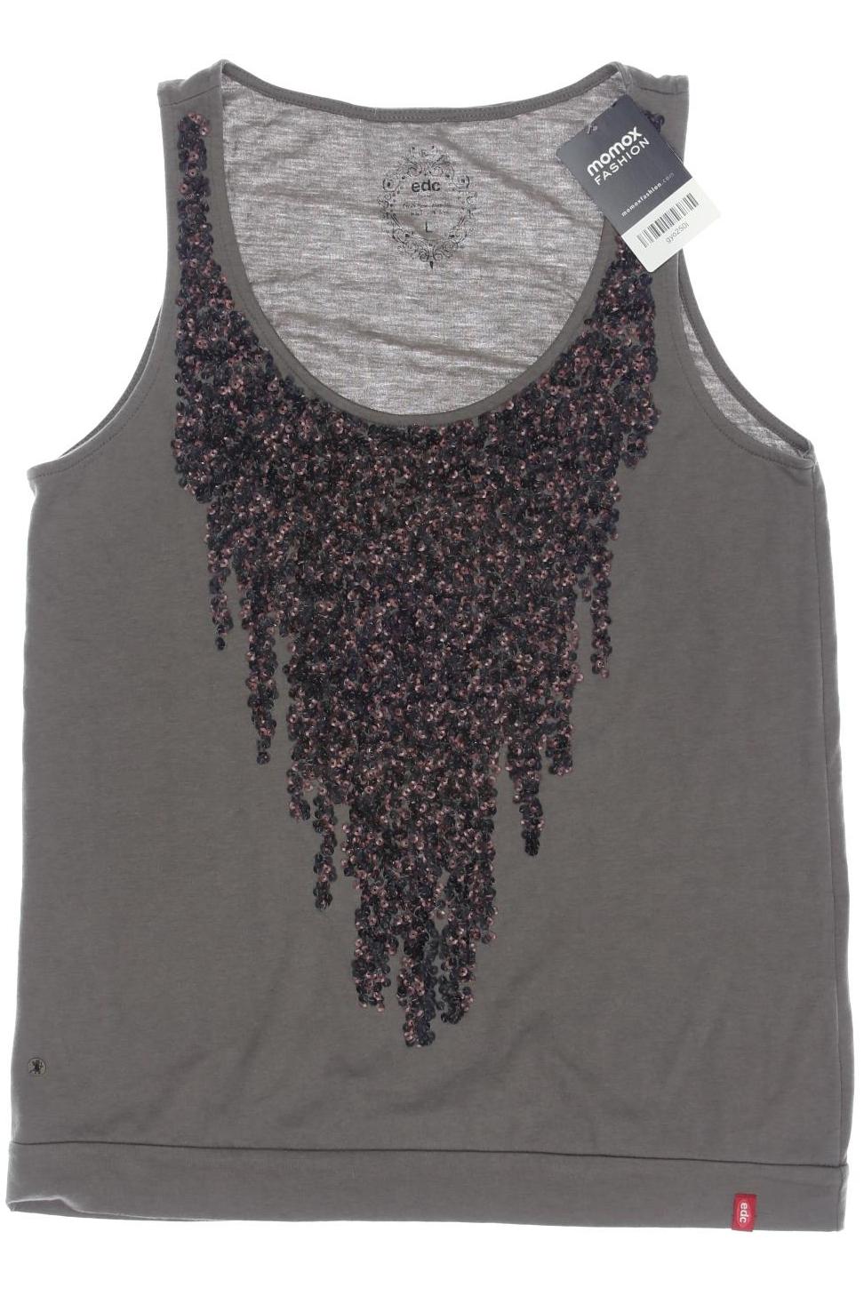 

edc by Esprit Damen Top, grau, Gr. 42