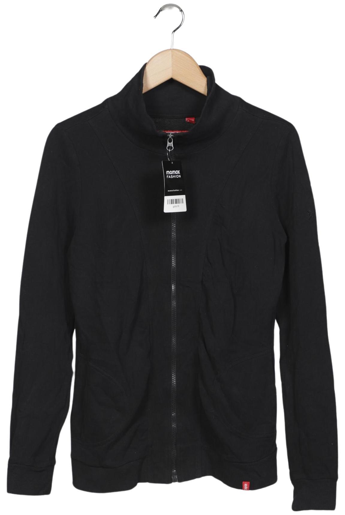 

edc by Esprit Damen Sweatshirt, schwarz, Gr. 42