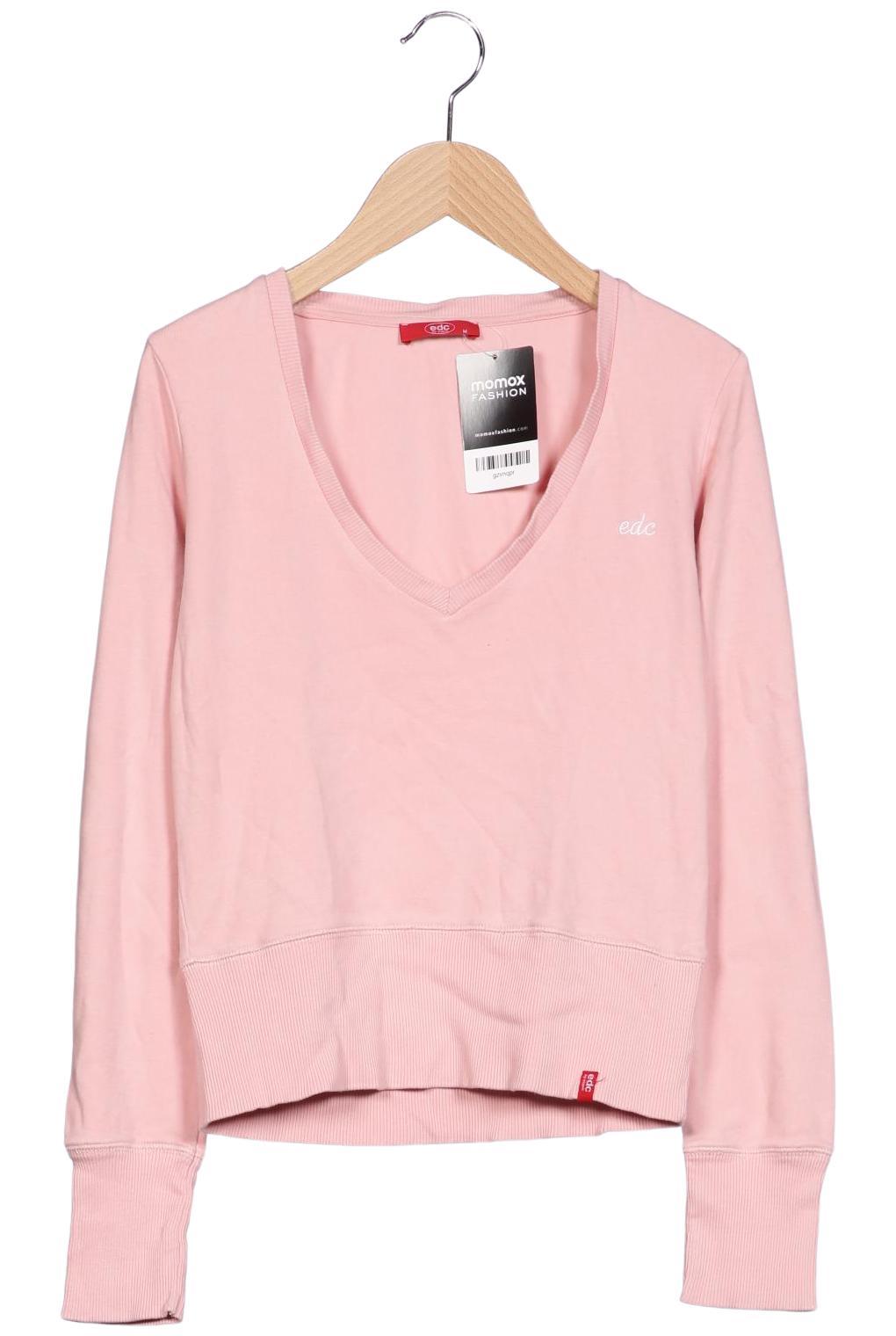 

edc by Esprit Damen Langarmshirt, pink, Gr. 38