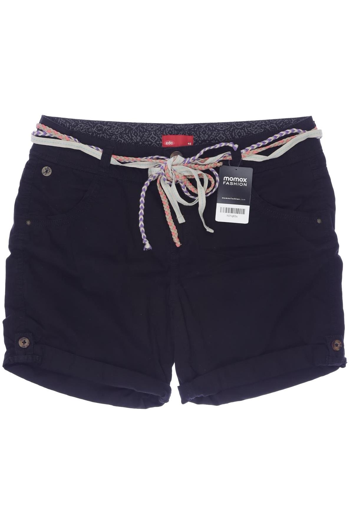 

edc by Esprit Damen Shorts, schwarz, Gr. 40
