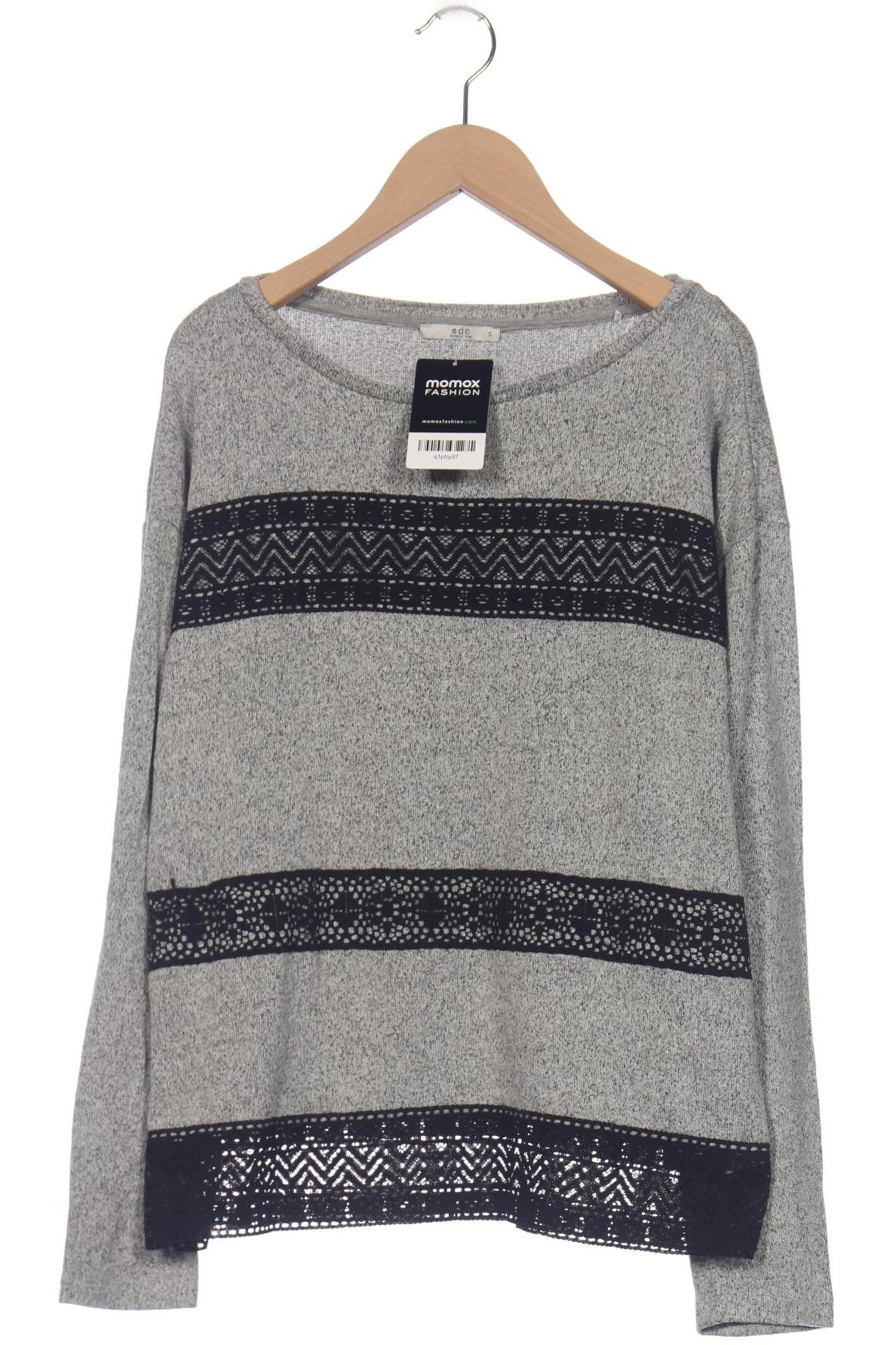 

edc by Esprit Damen Pullover, grau, Gr. 36