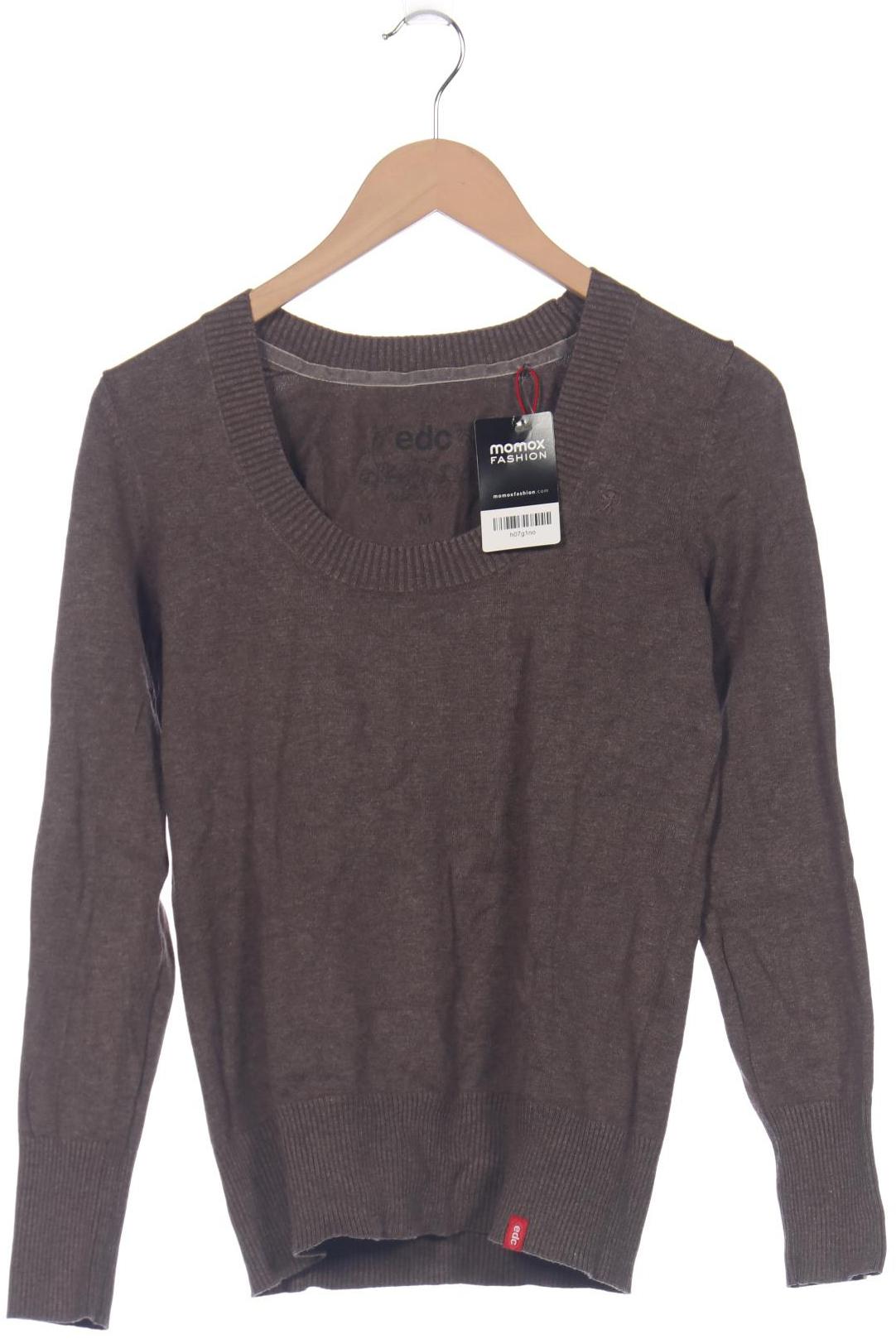 

edc by Esprit Damen Pullover, braun, Gr. 38