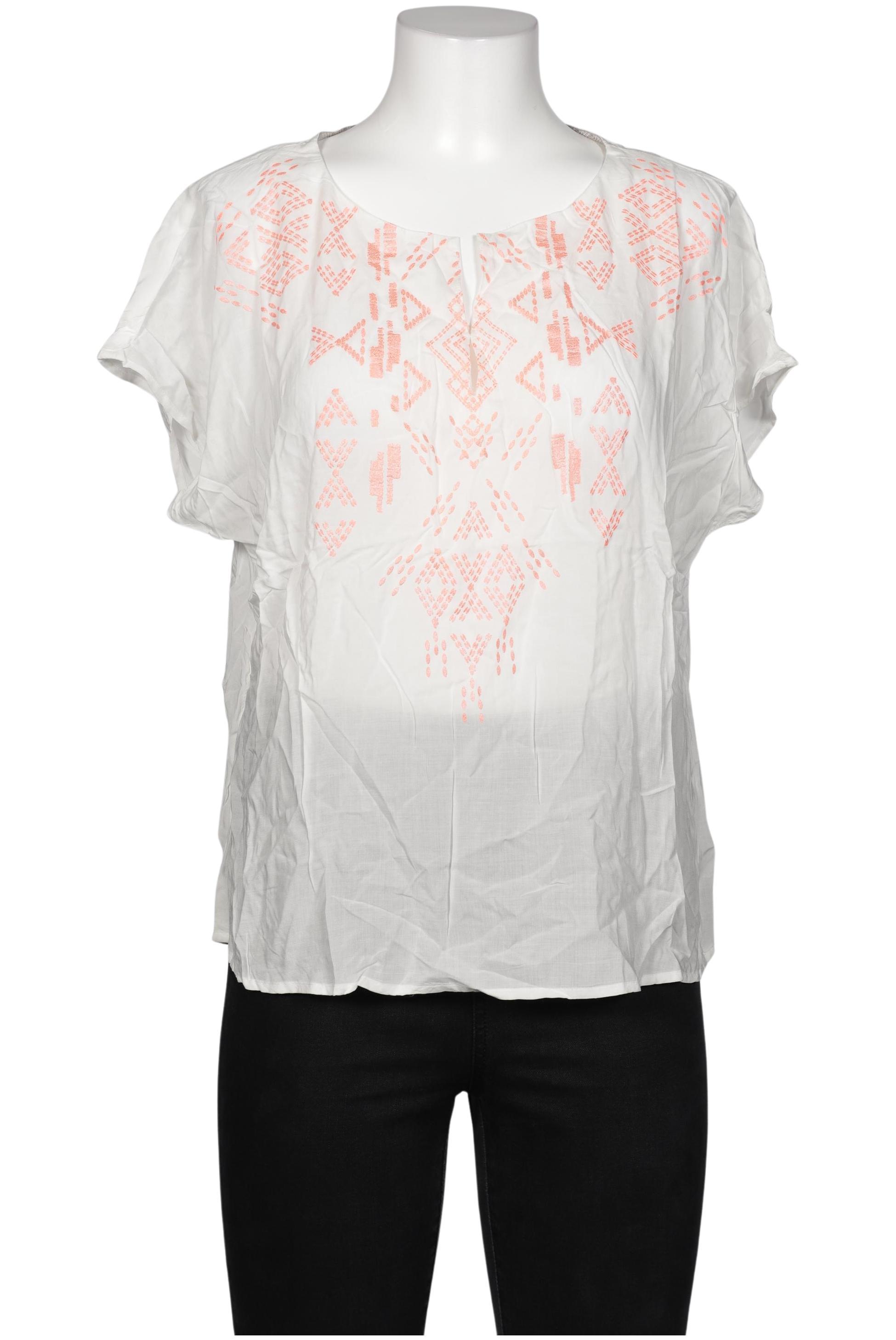 

edc by Esprit Damen Bluse, weiß, Gr. 44