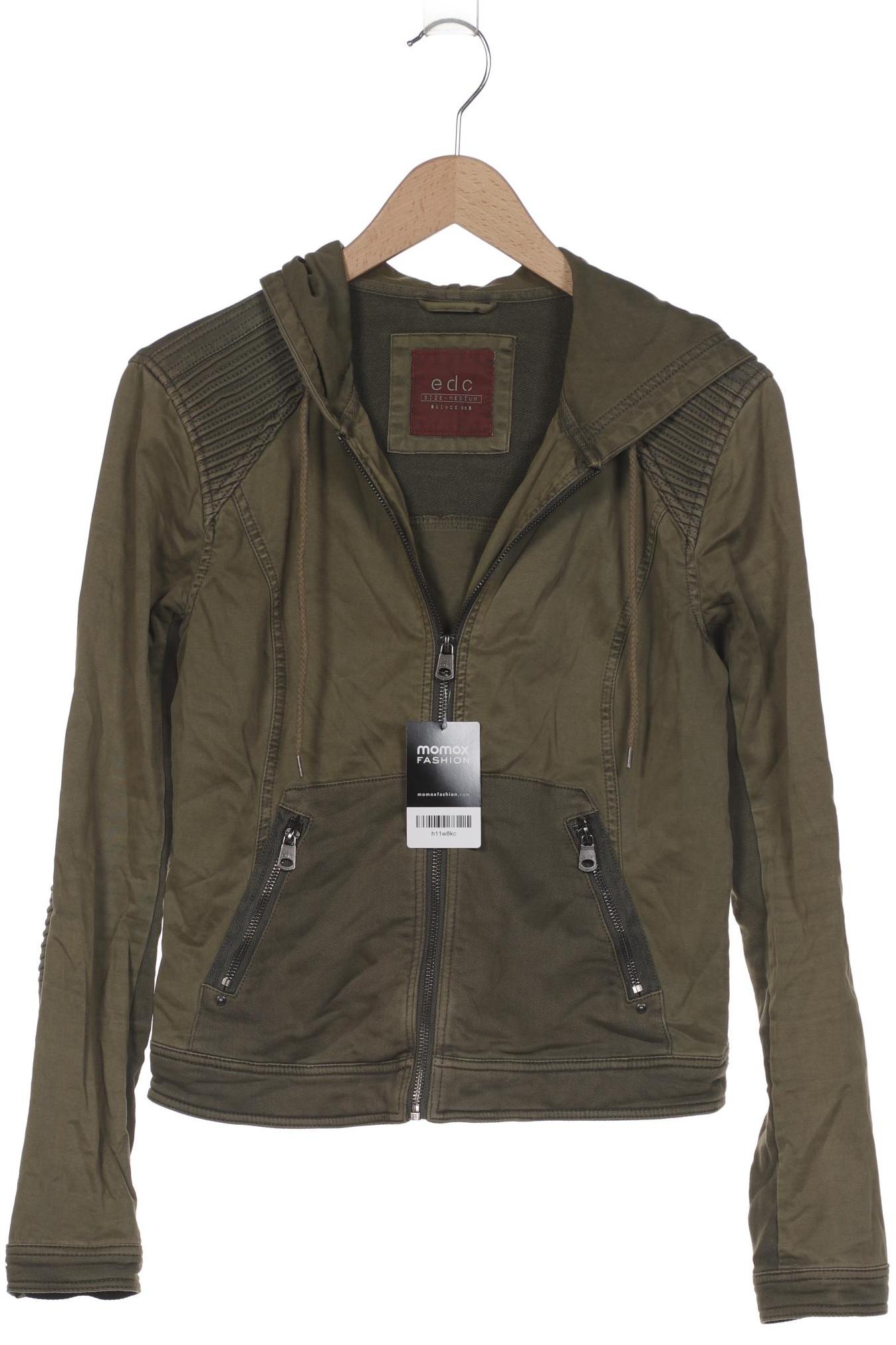 

edc by Esprit Damen Jacke, grün, Gr. 38